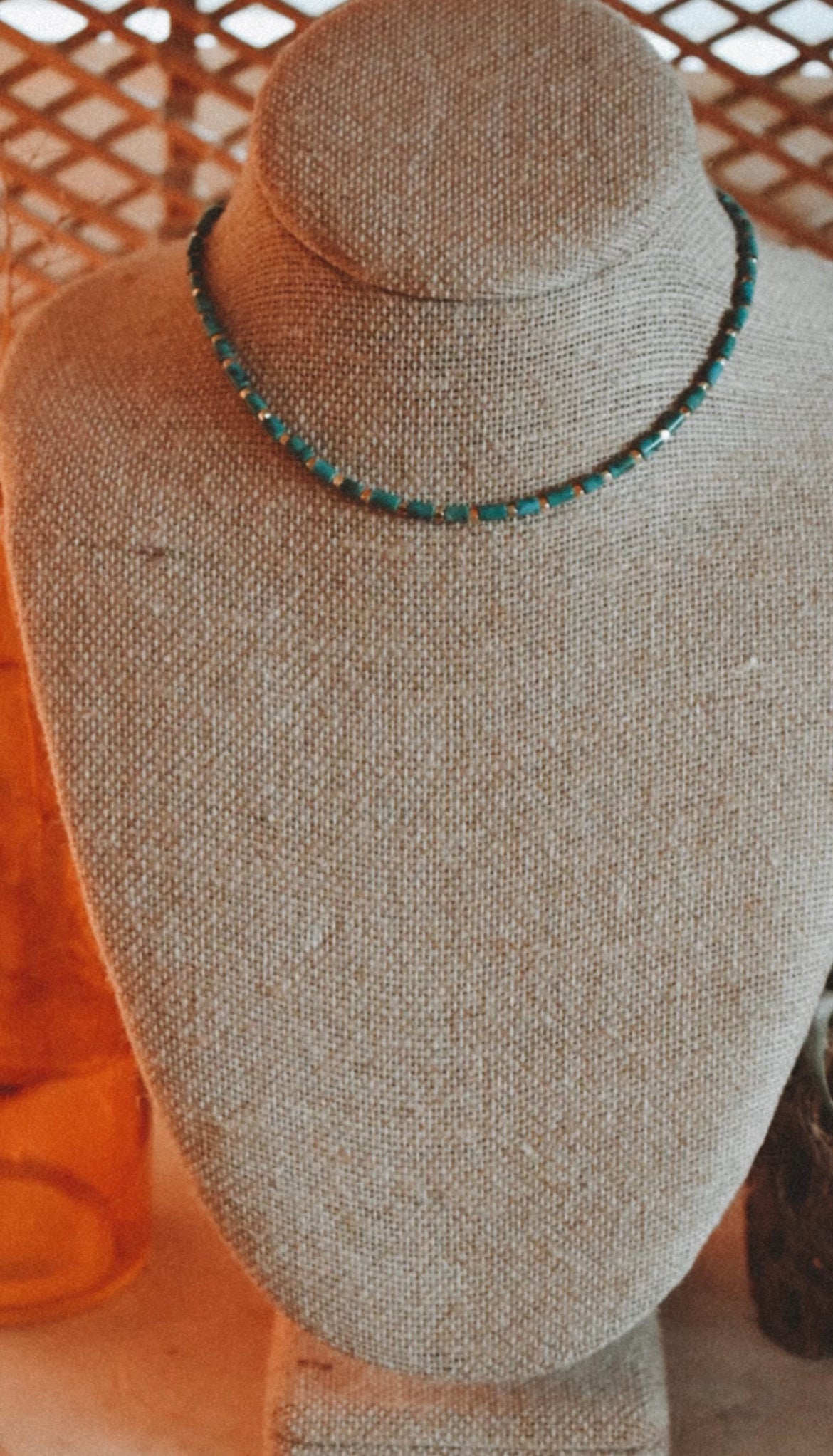 Boho Blue Choker