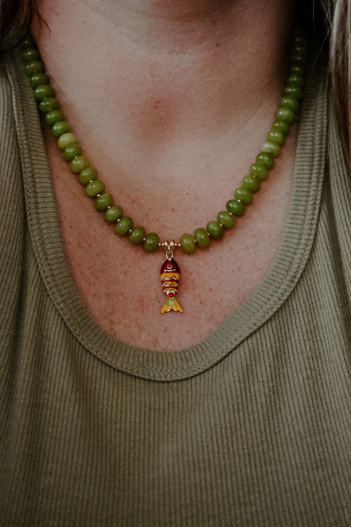 Keep Swimming Necklace
