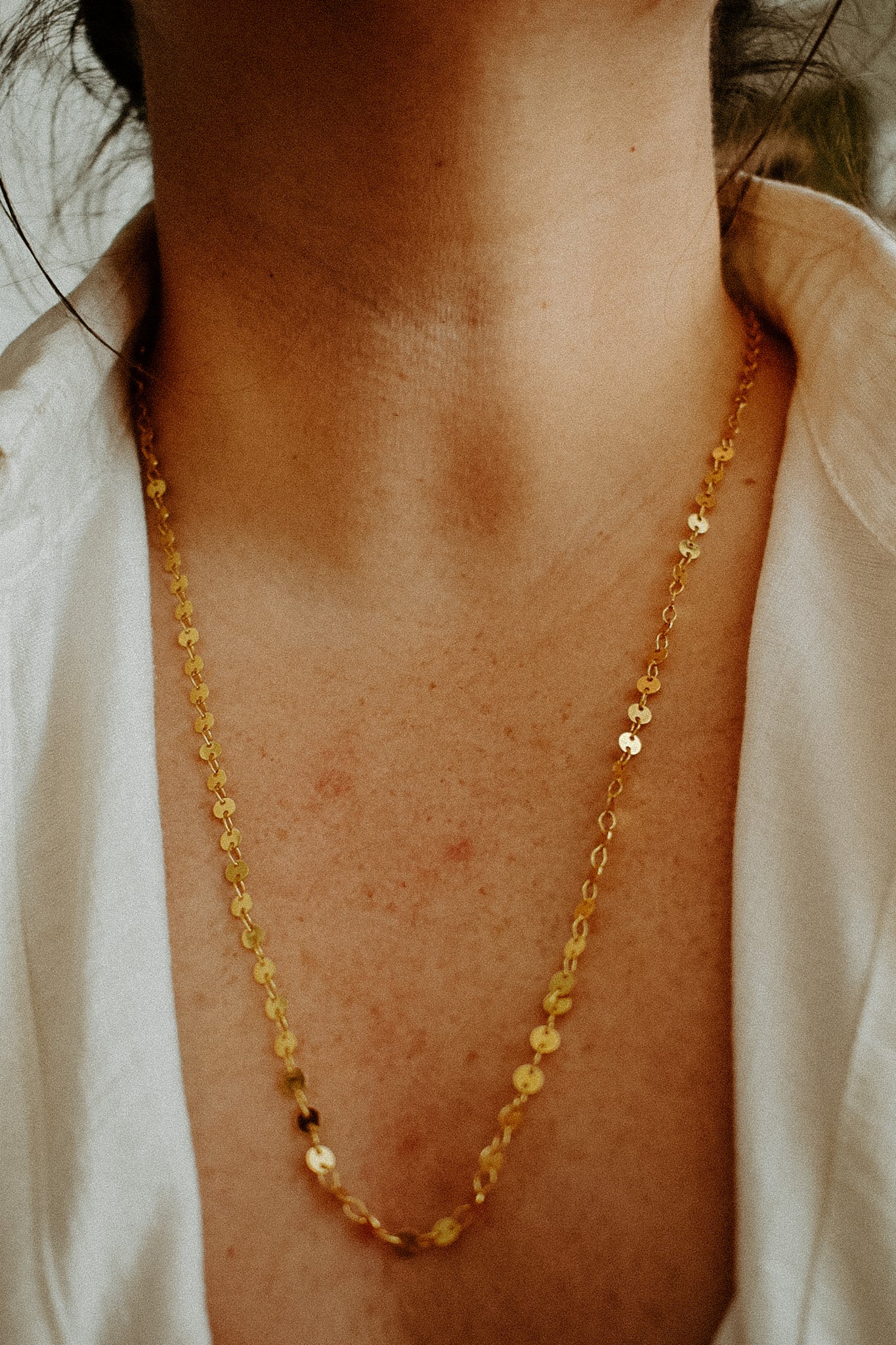 Sequin Chain Necklace