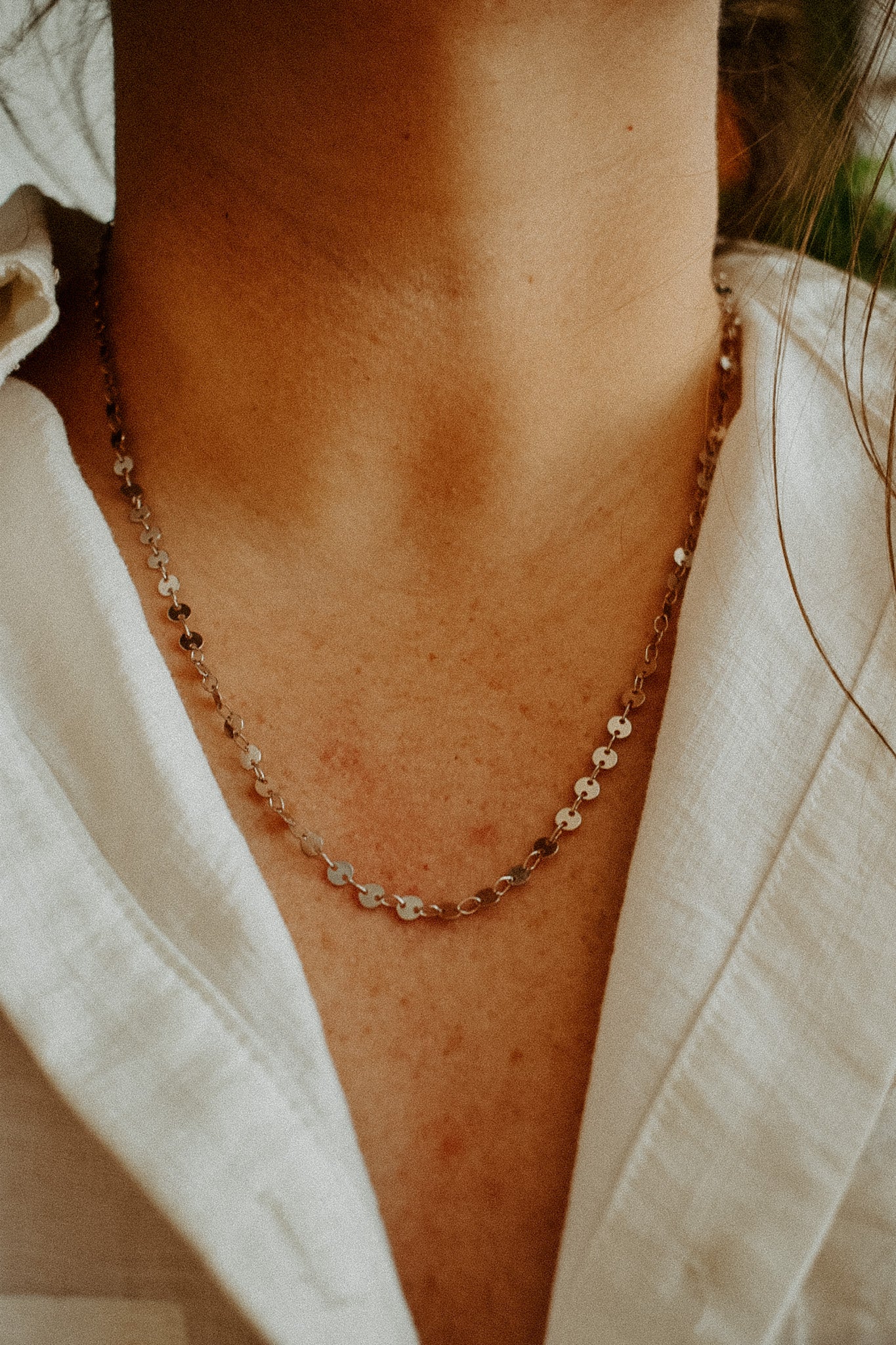 Sequin Chain Necklace