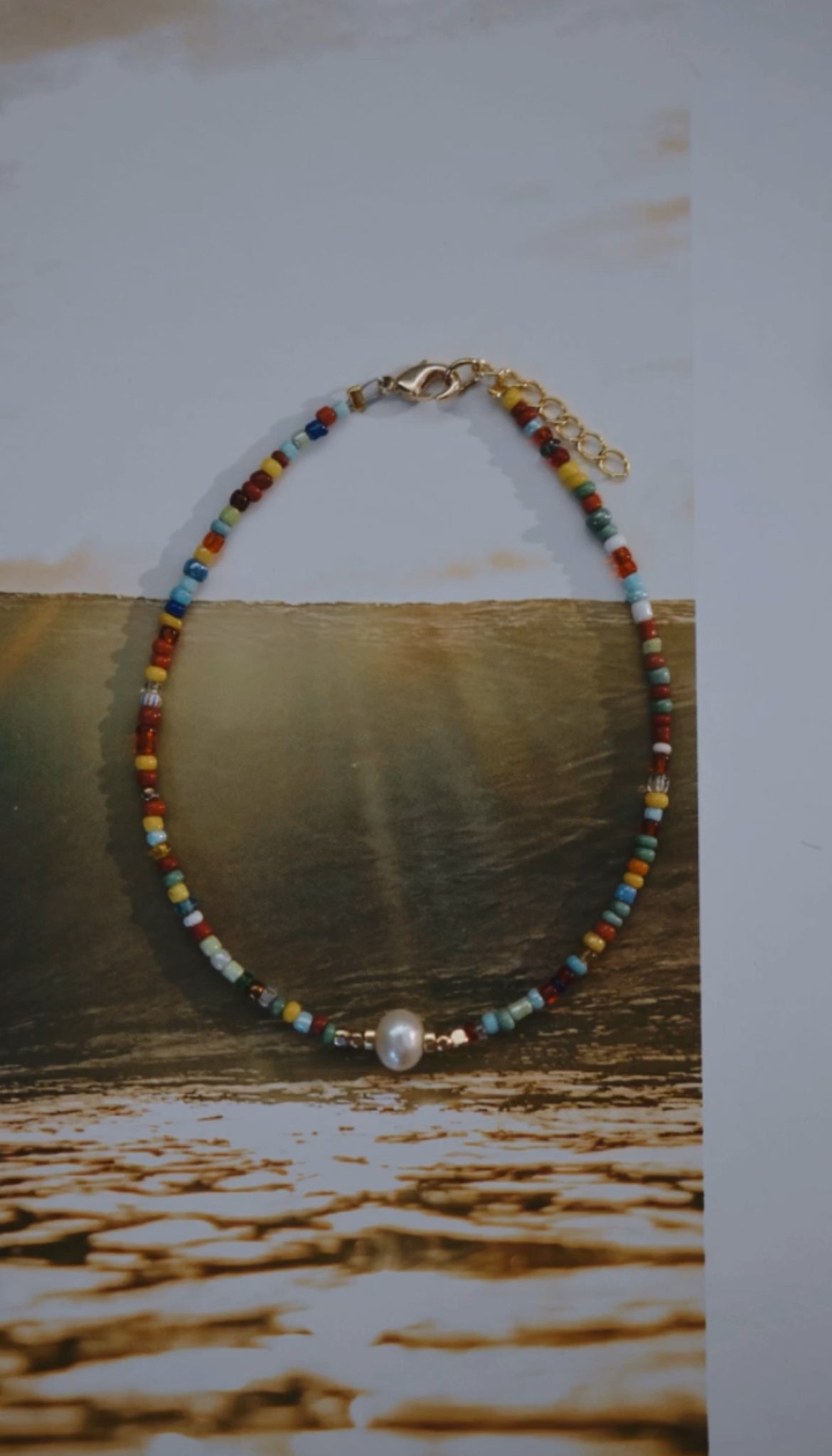 Playa Seed Bead Necklace