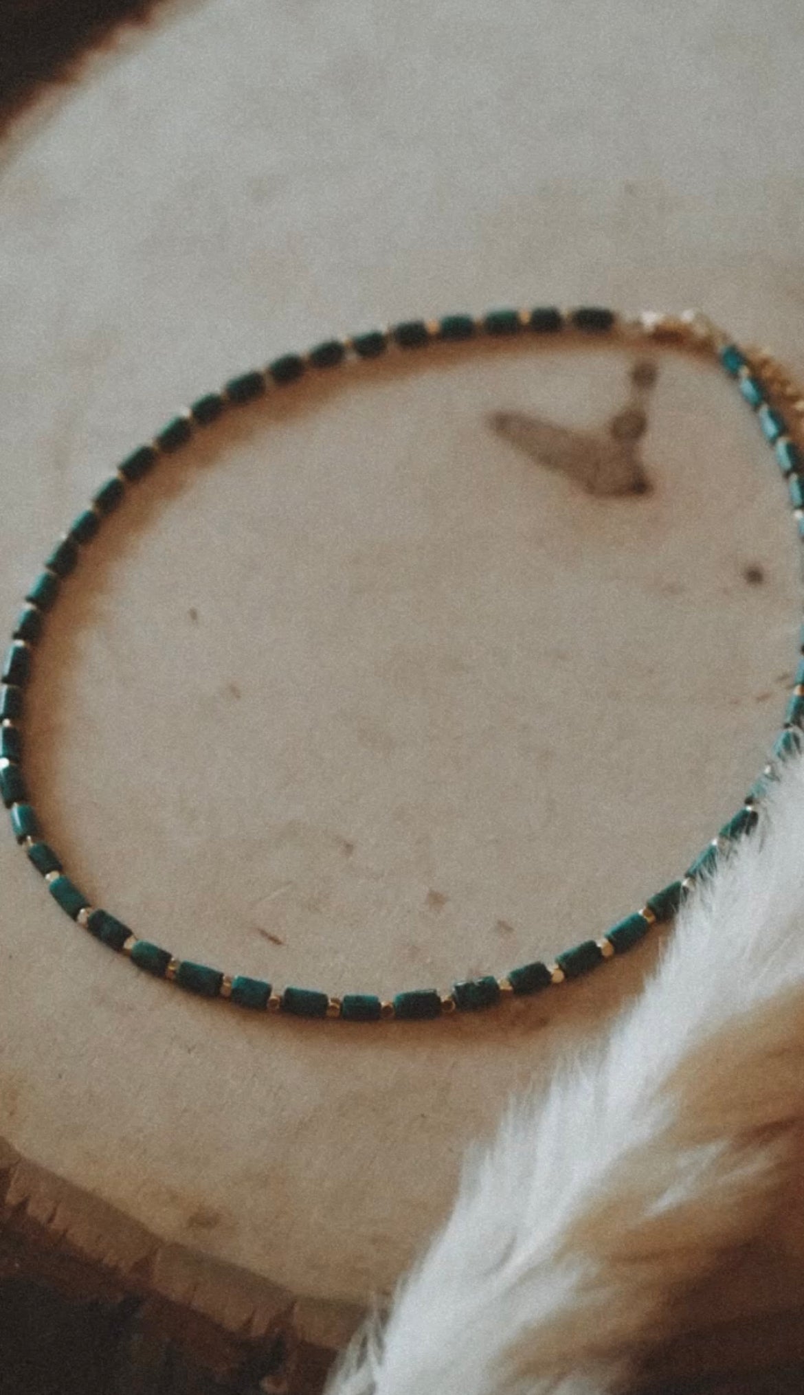 Boho Blue Choker