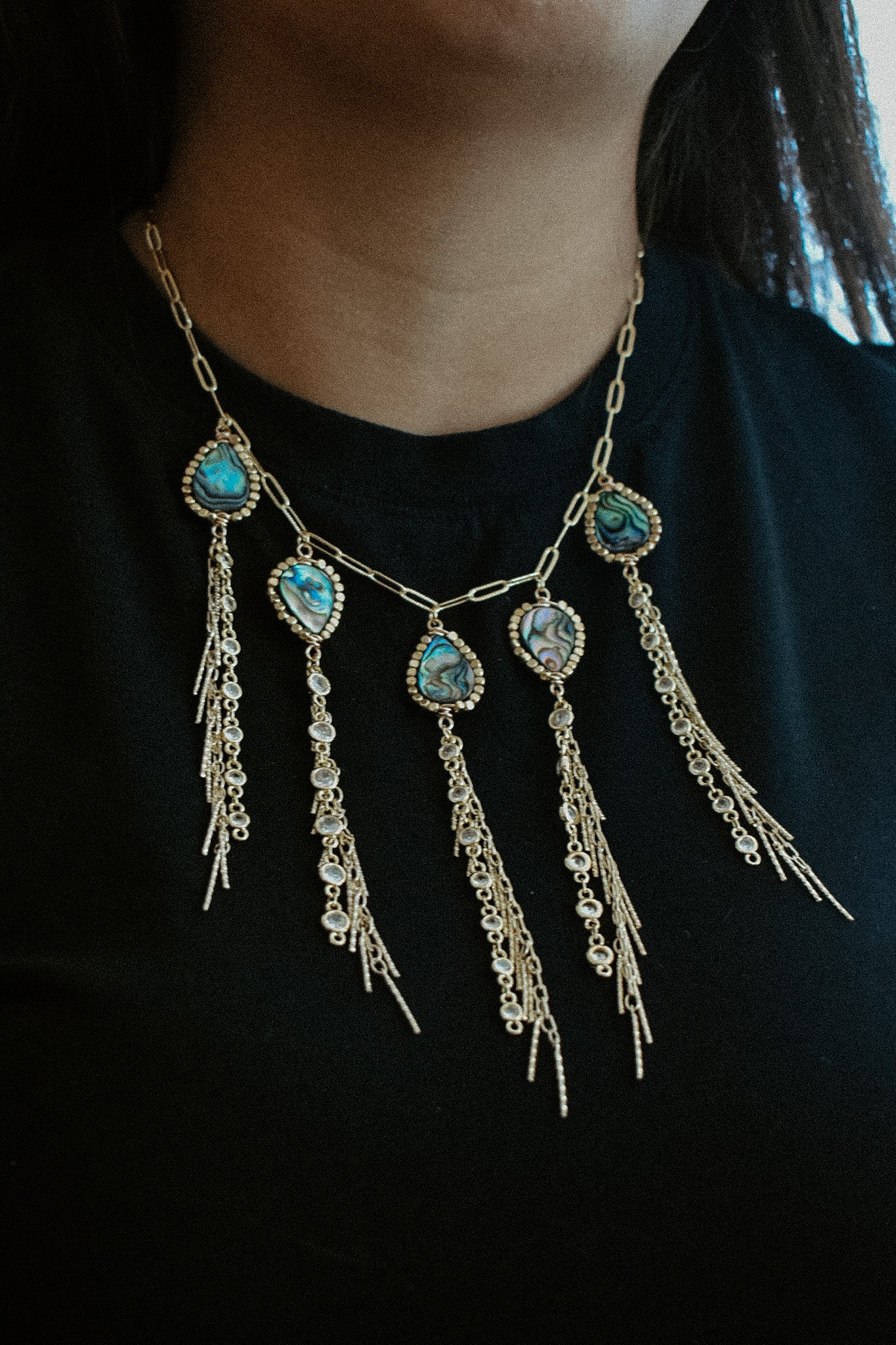 The Abalone Haze Necklace