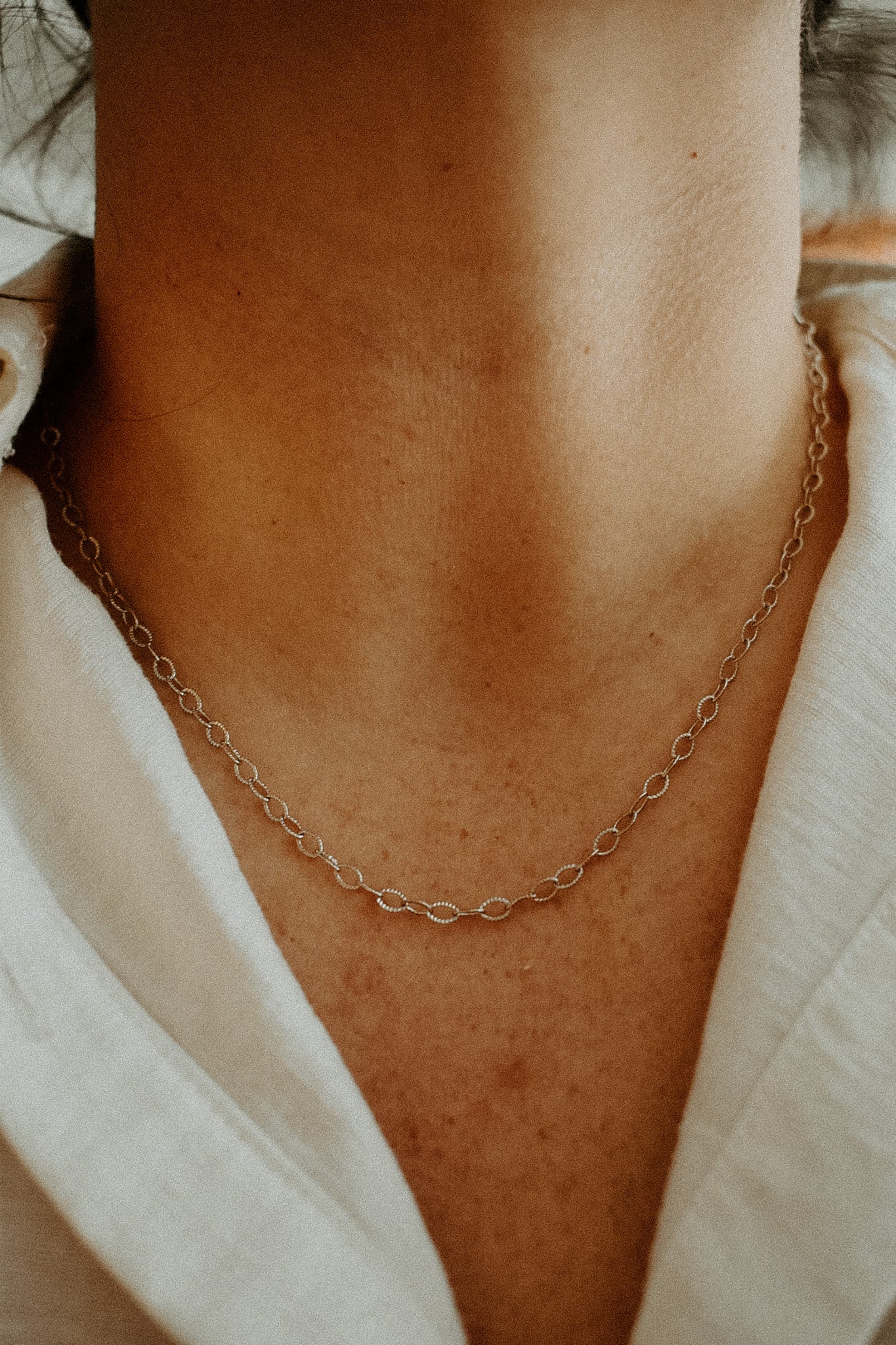 Textured Chain Necklace