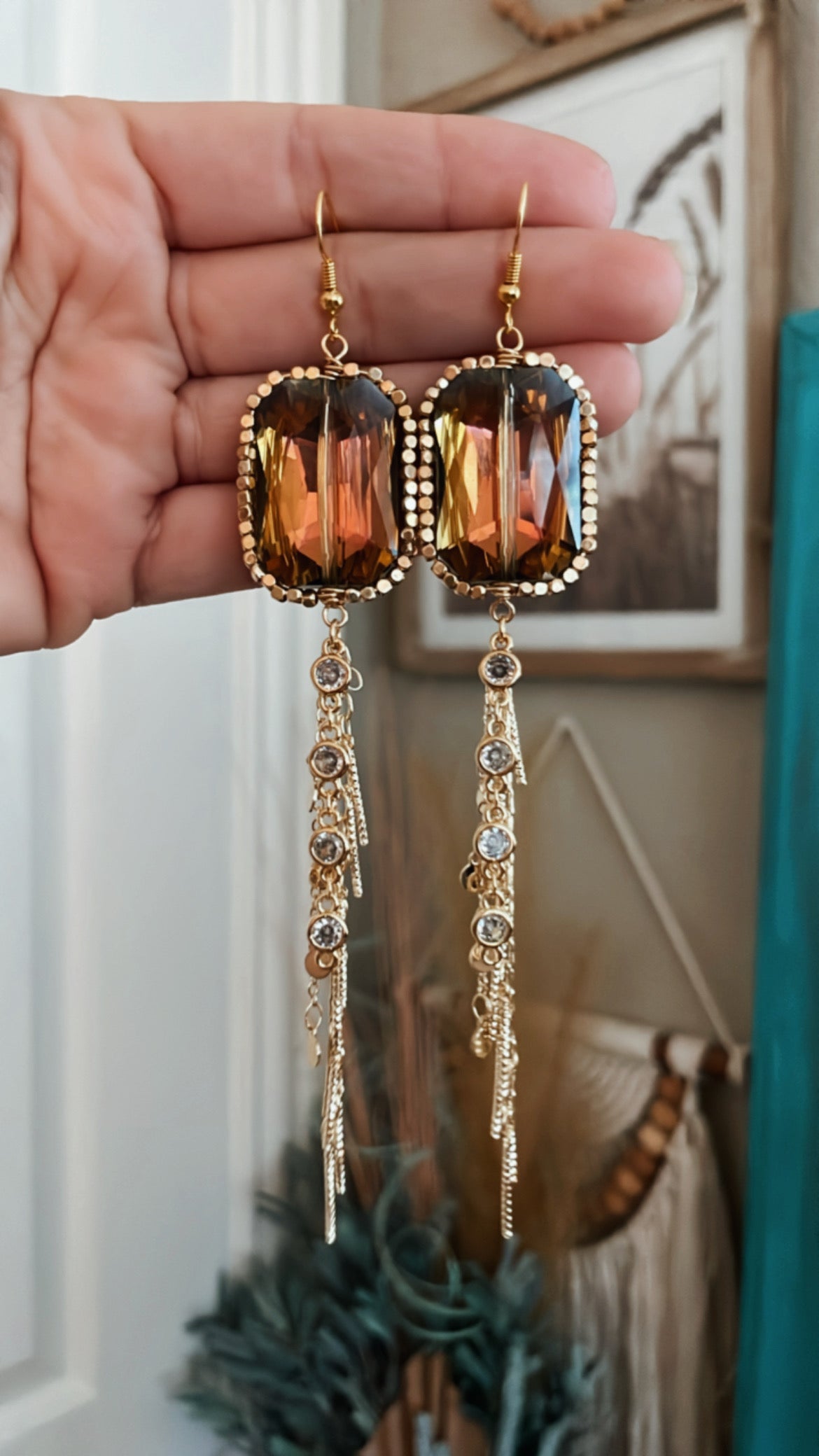 The Gypsy Earrings - Amber Sands
