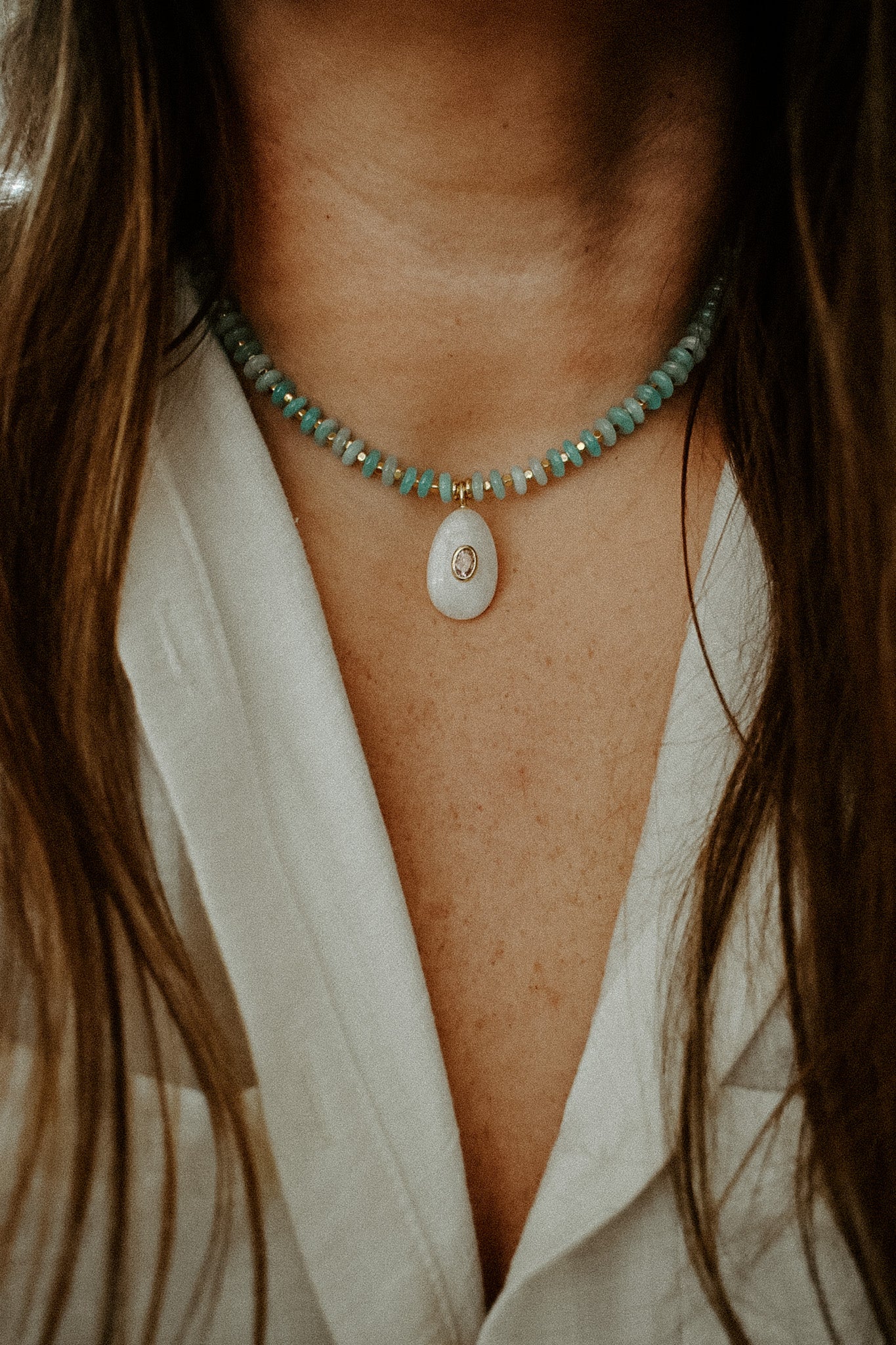 The Lavendar Blues Necklace