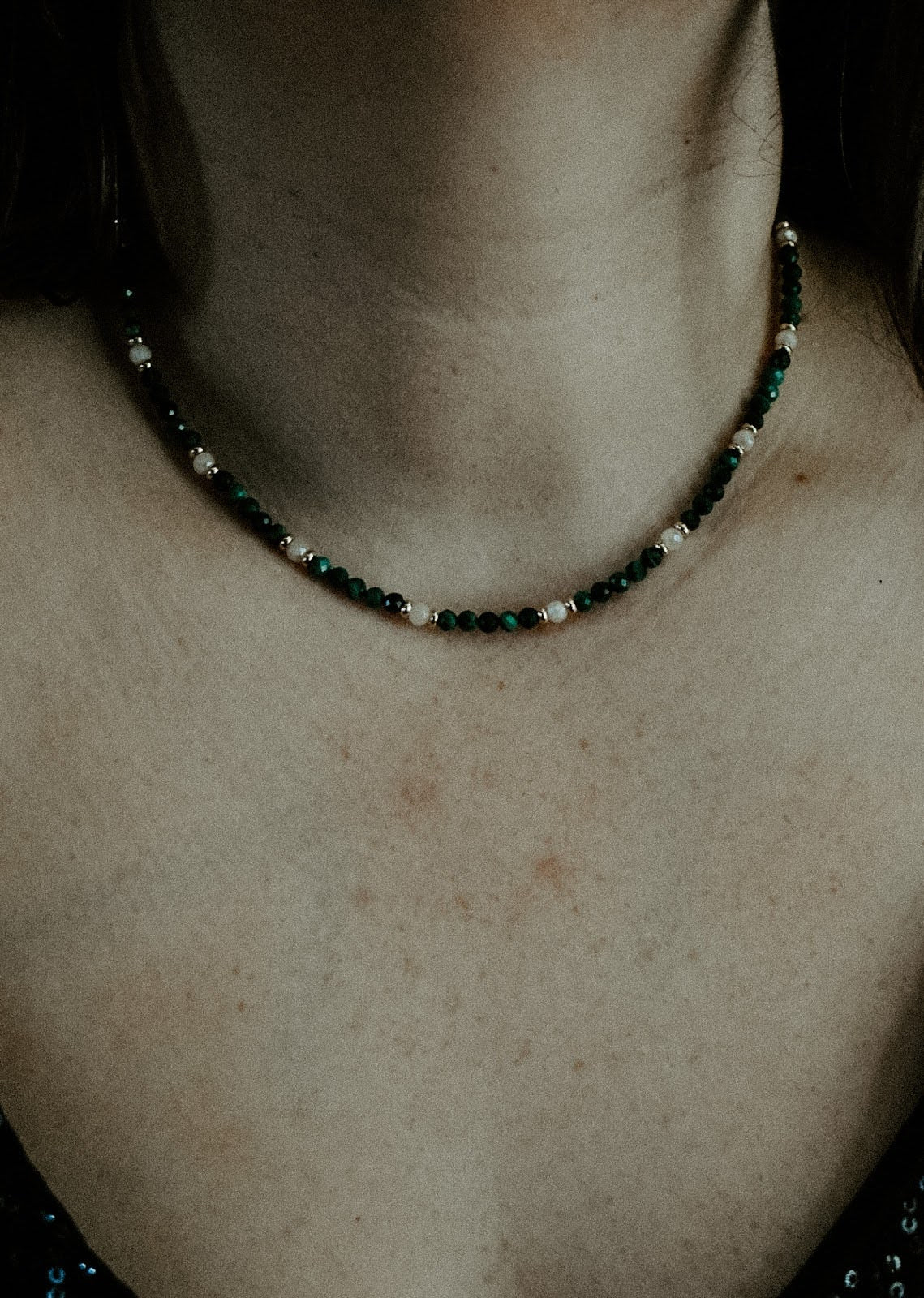 Emerald Winter Choker