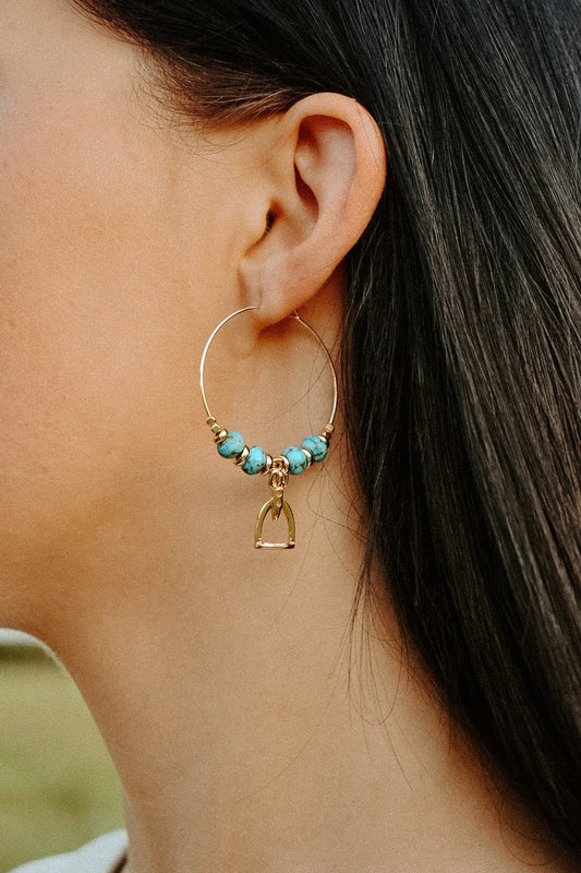 Frontier Circle Earrings