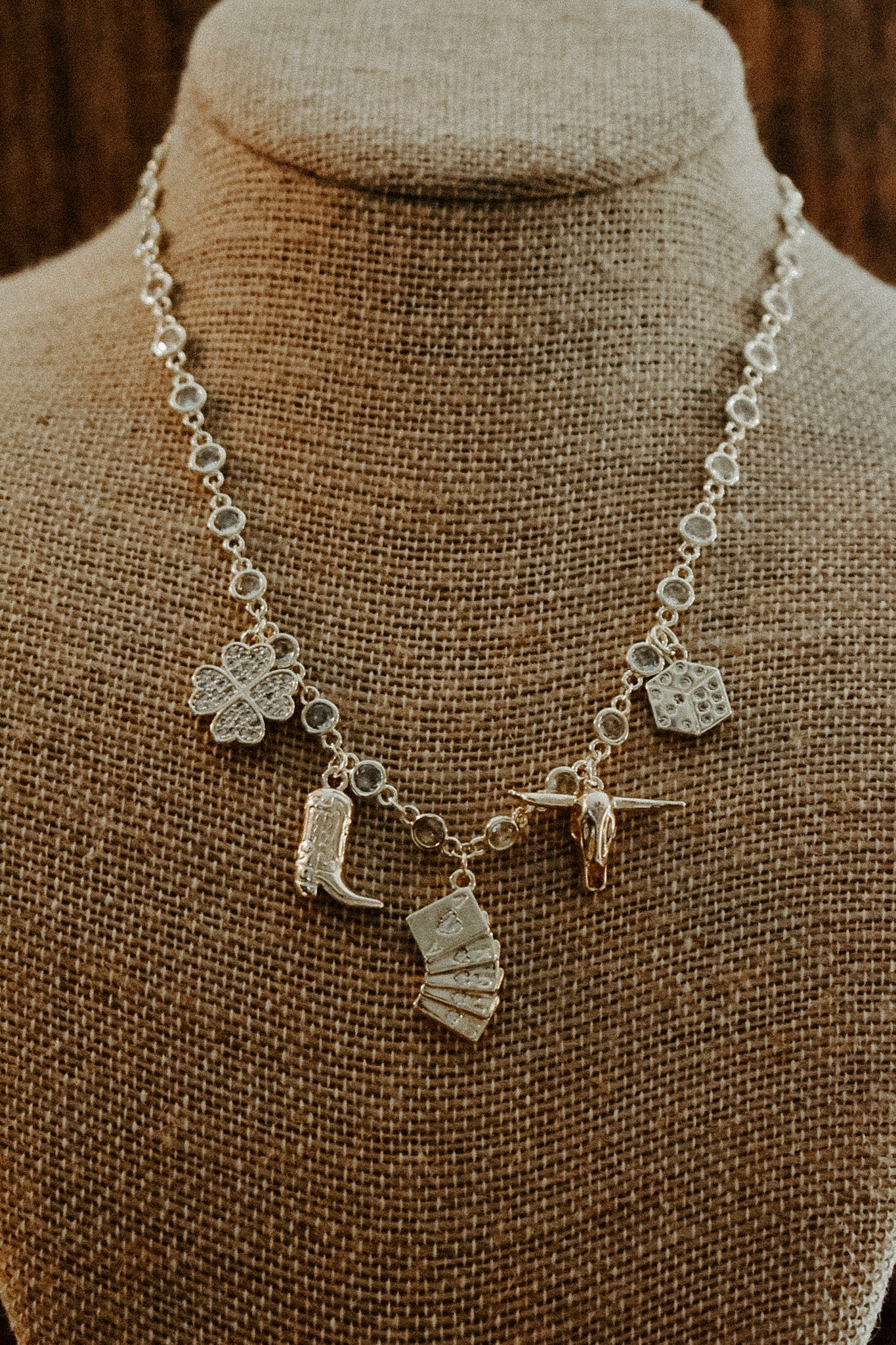 One Ride in Vegas Charm Necklace