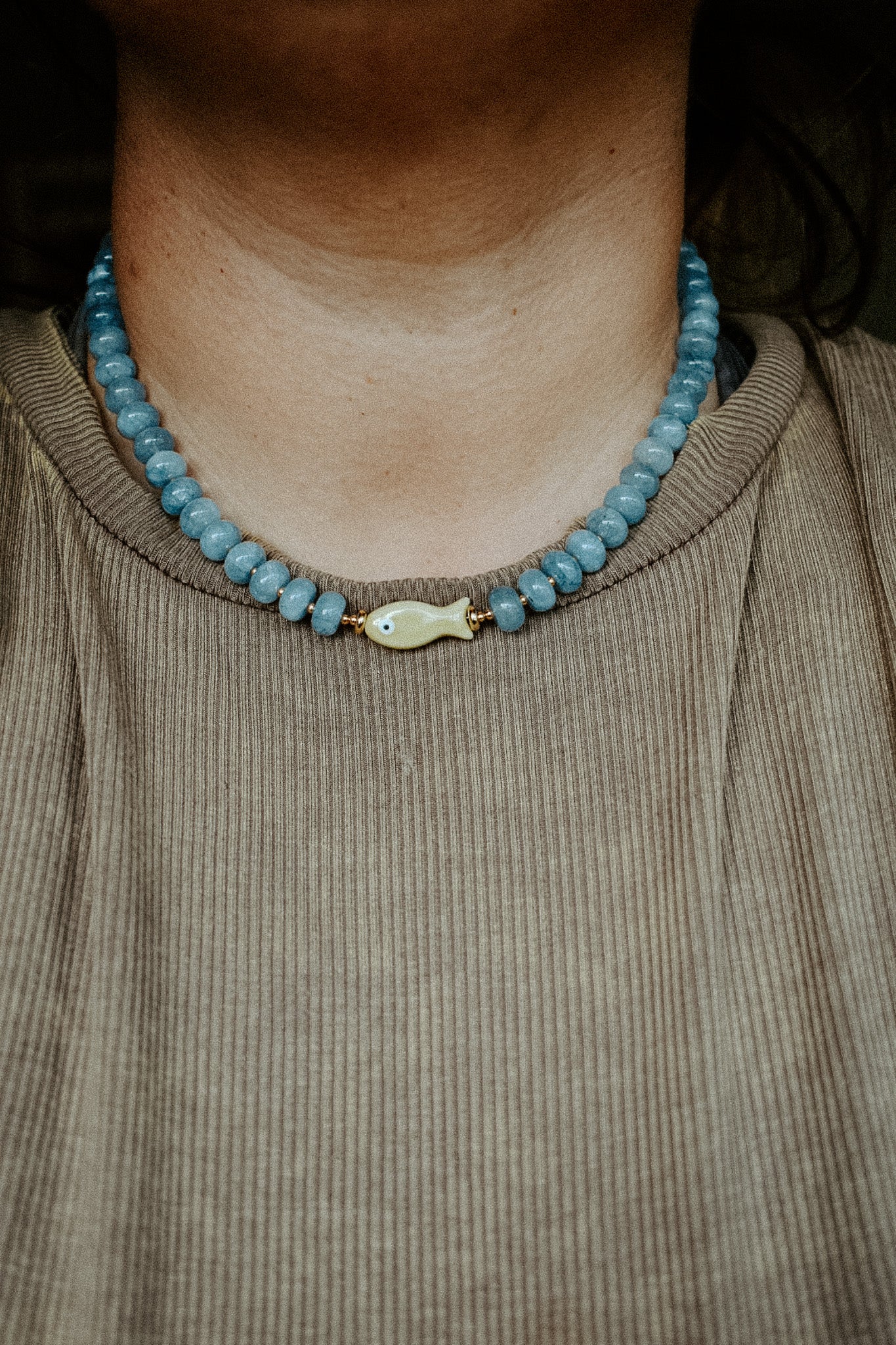 Keep Swimming Necklace