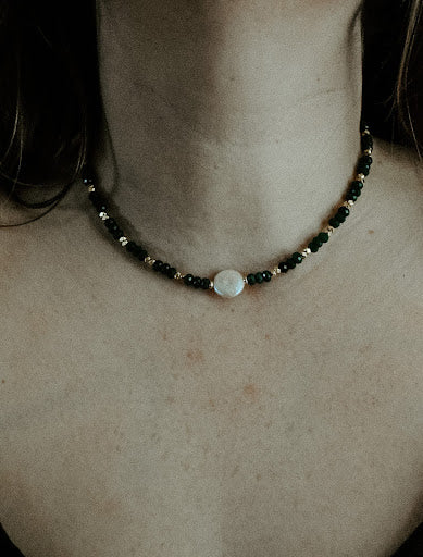 Snow-Kissed Pines Necklace