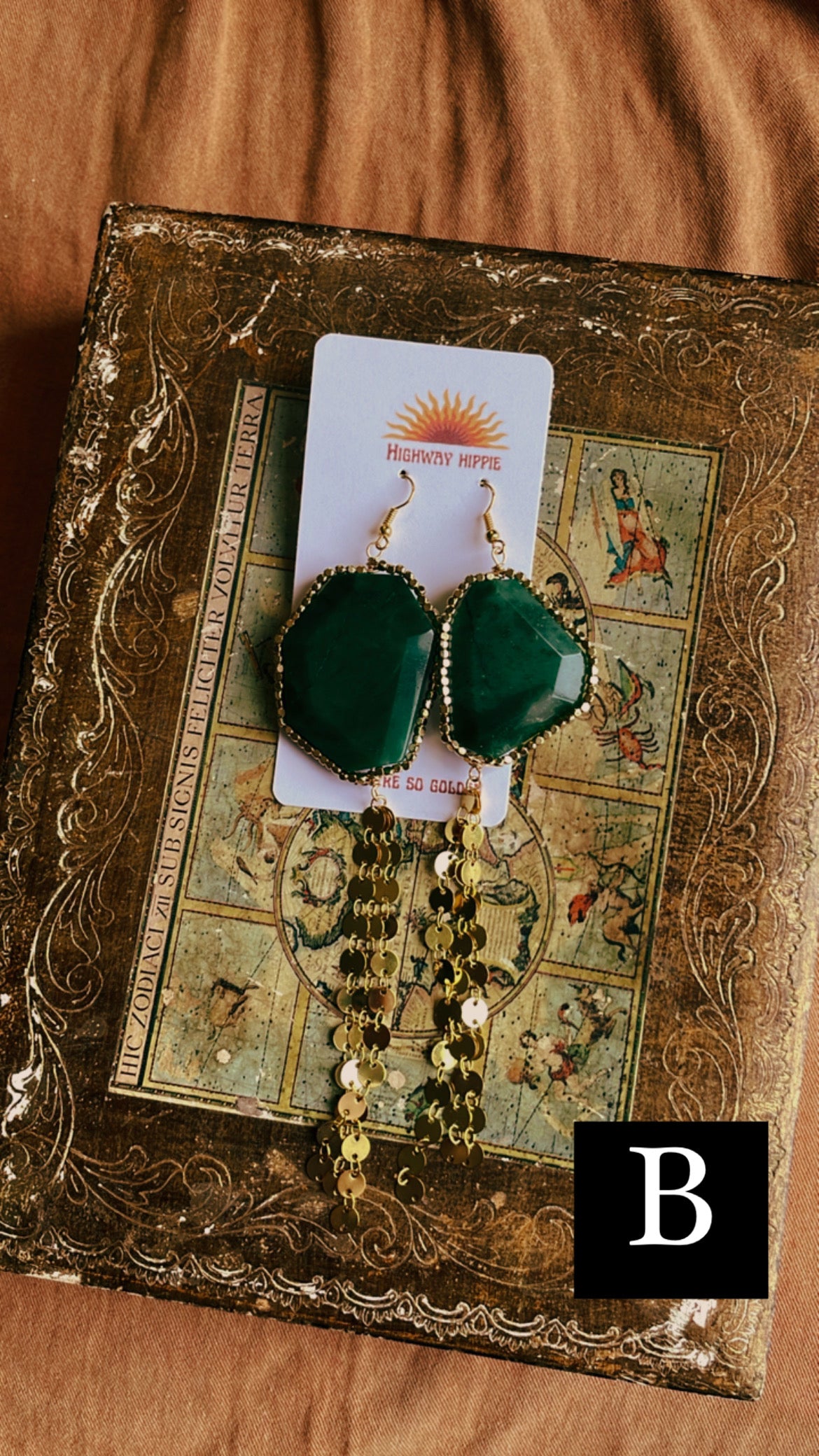 Emerald City Earrings