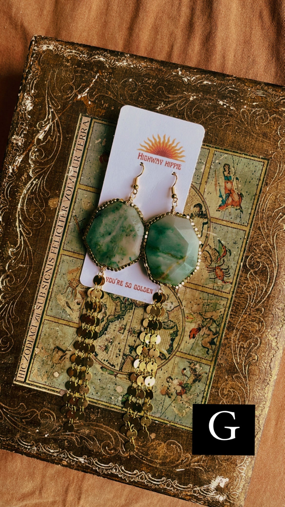 Emerald City Earrings