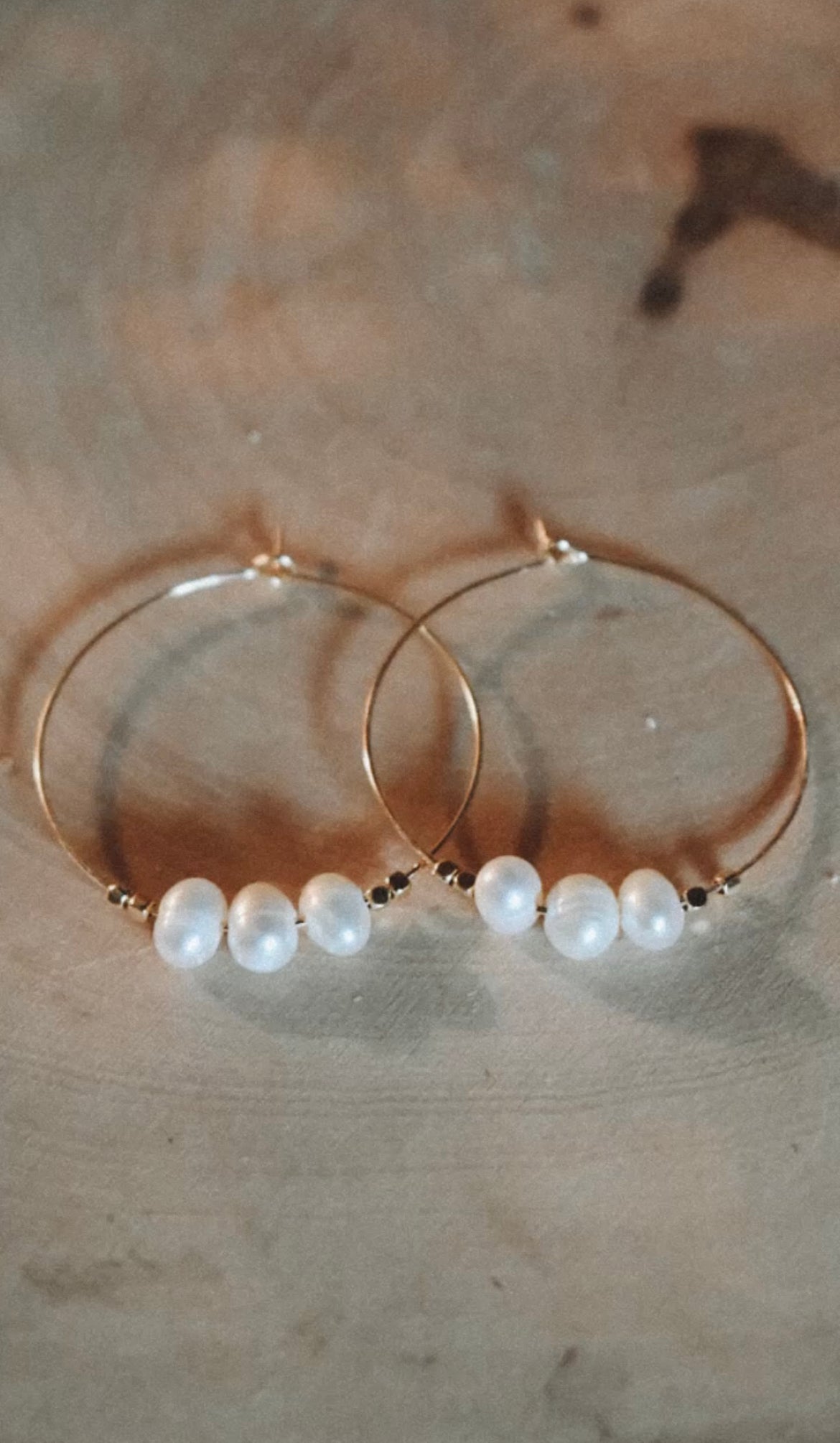 Pearl in my Pocket Hoops