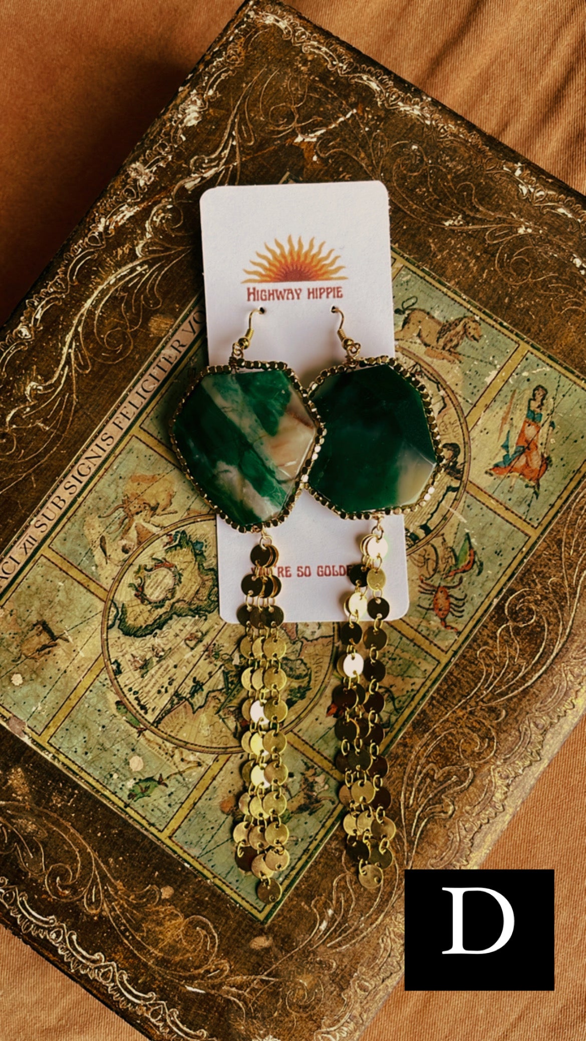 Emerald City Earrings