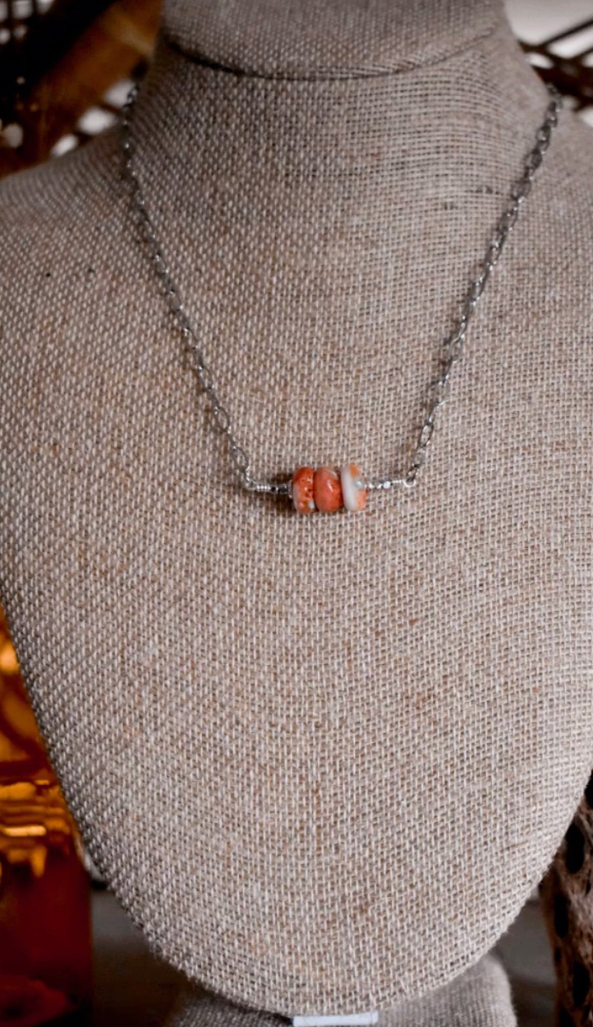 Orange Haze Necklace