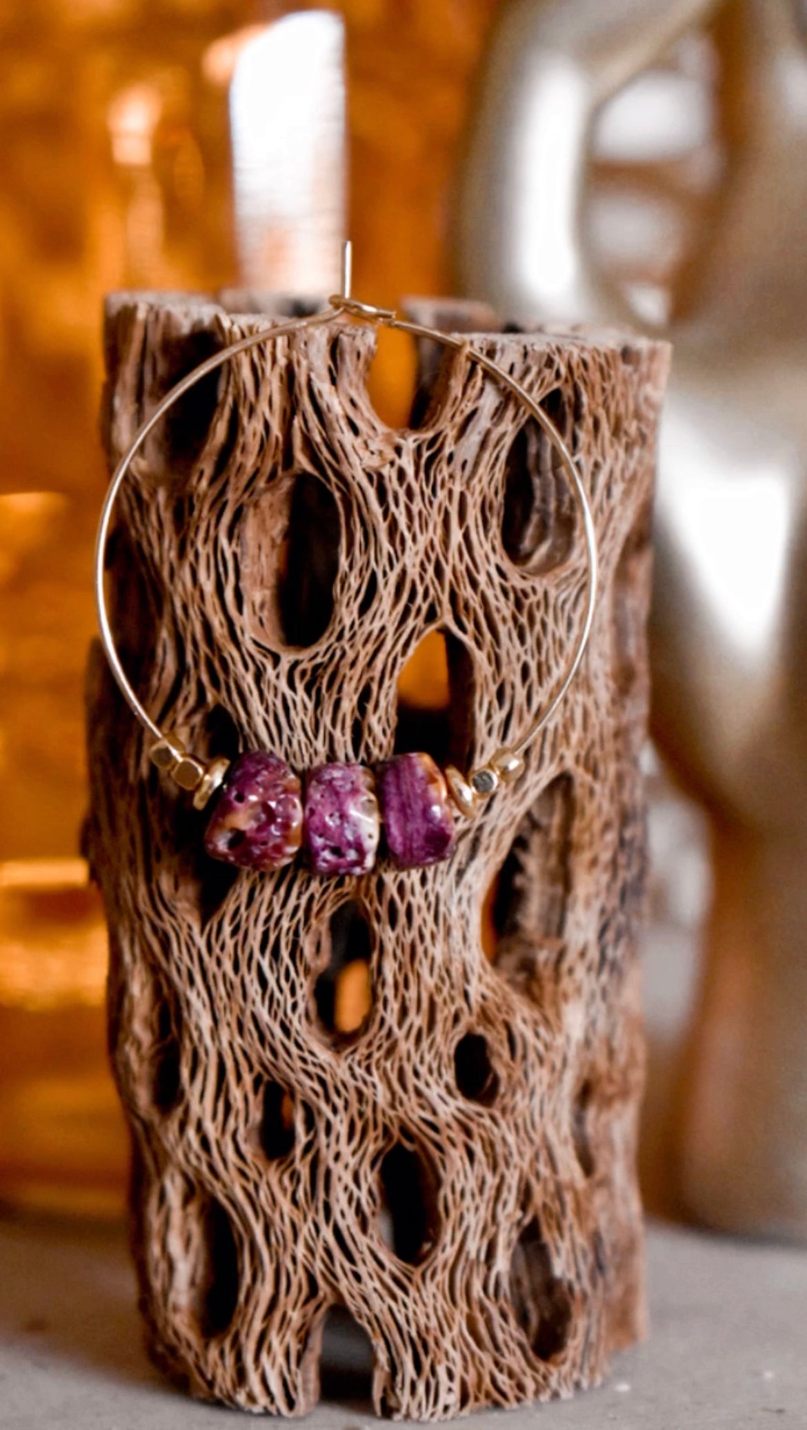 Purple Rain Earrings