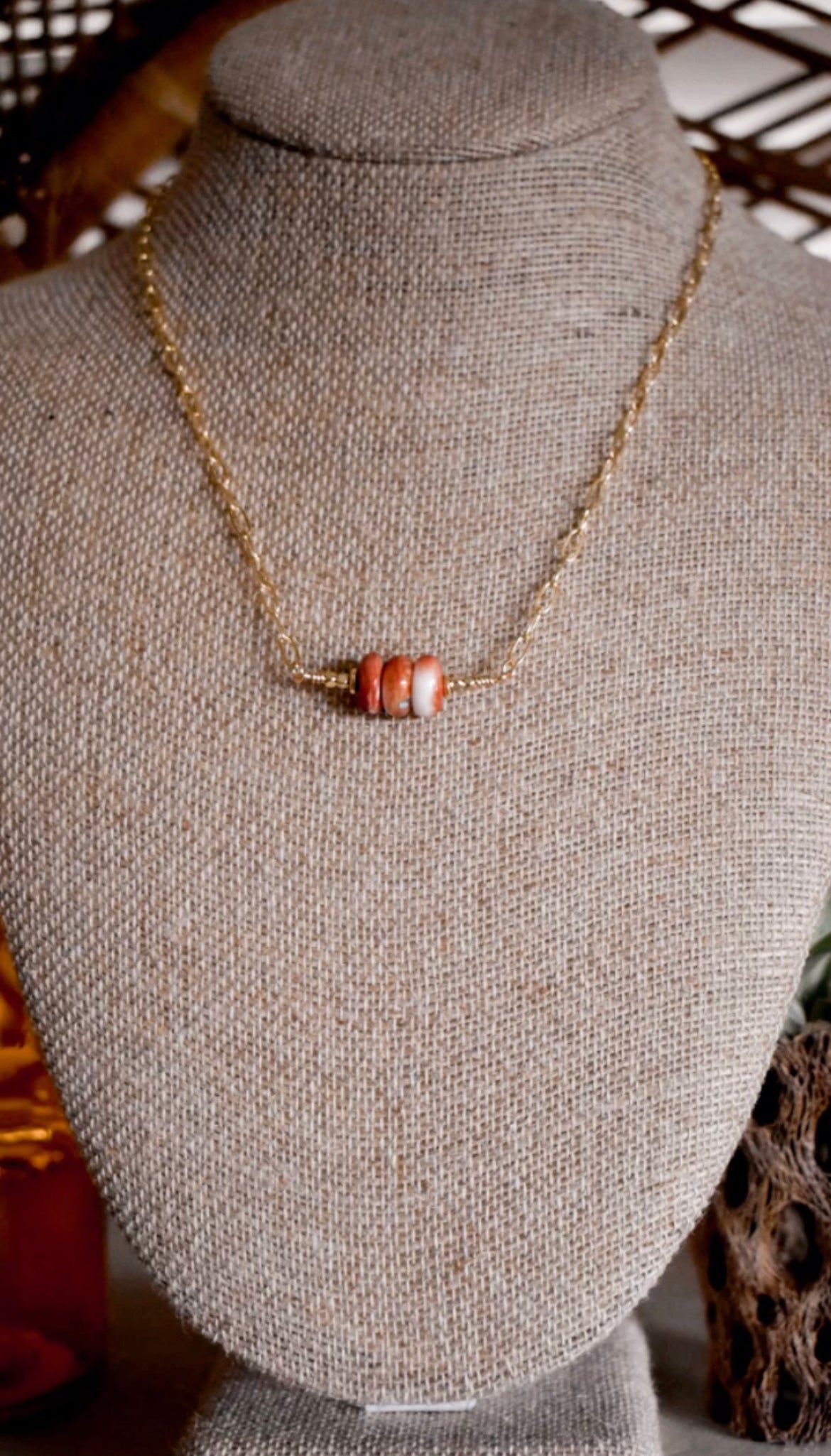 Orange Haze Necklace