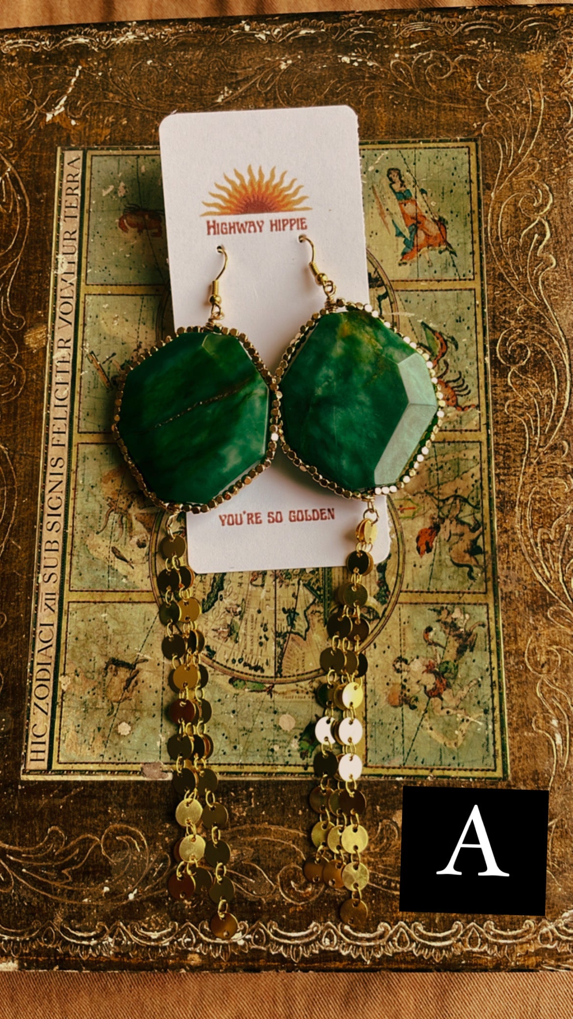 Emerald City Earrings