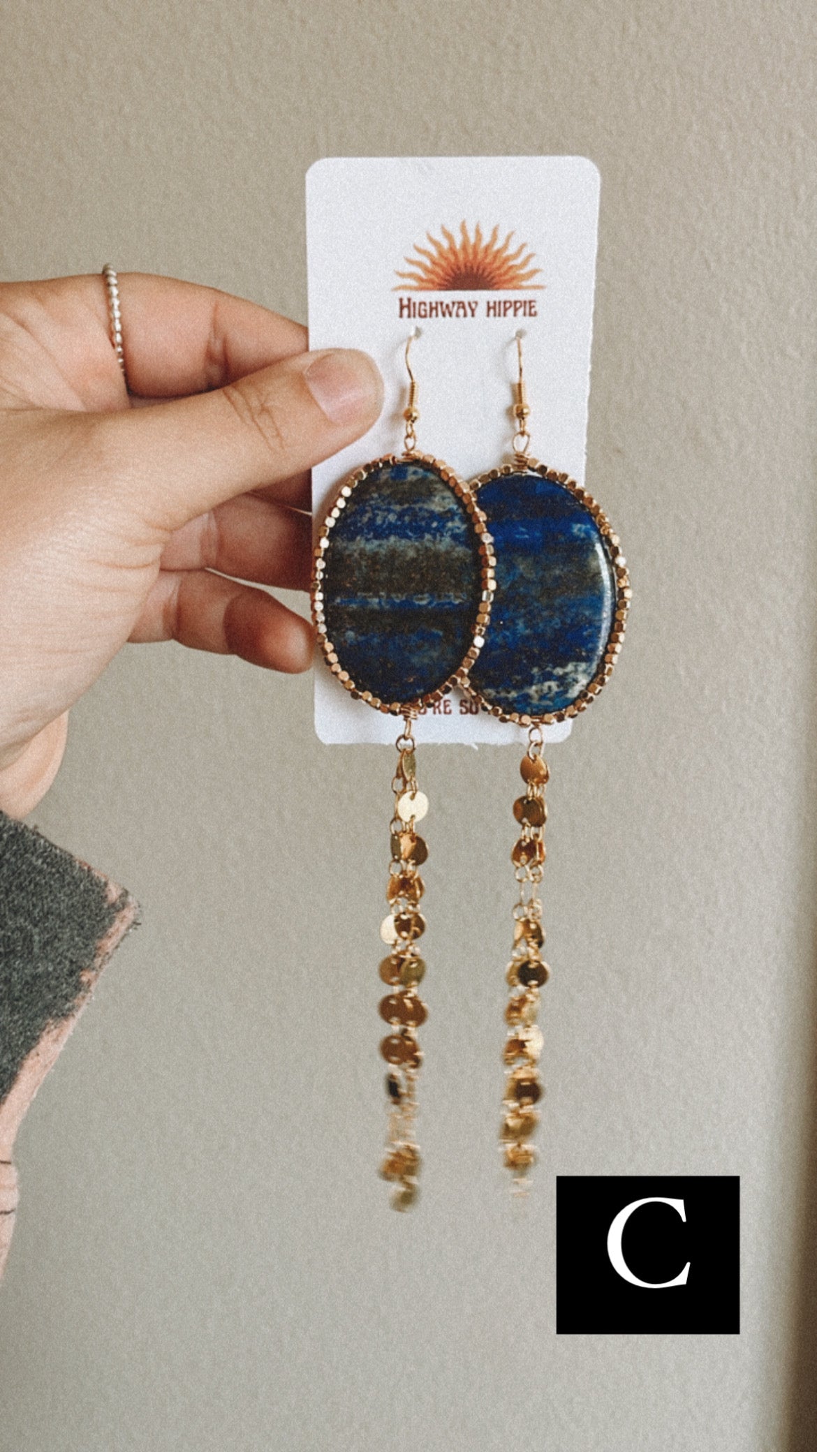 Something Blue Earrings