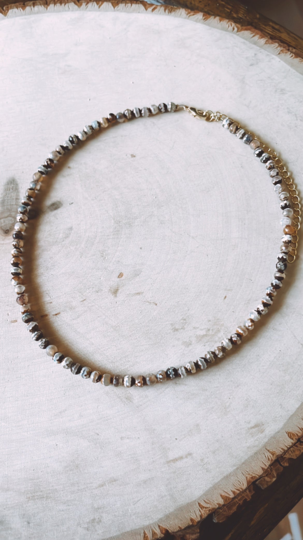 Tibetan Agate Choker