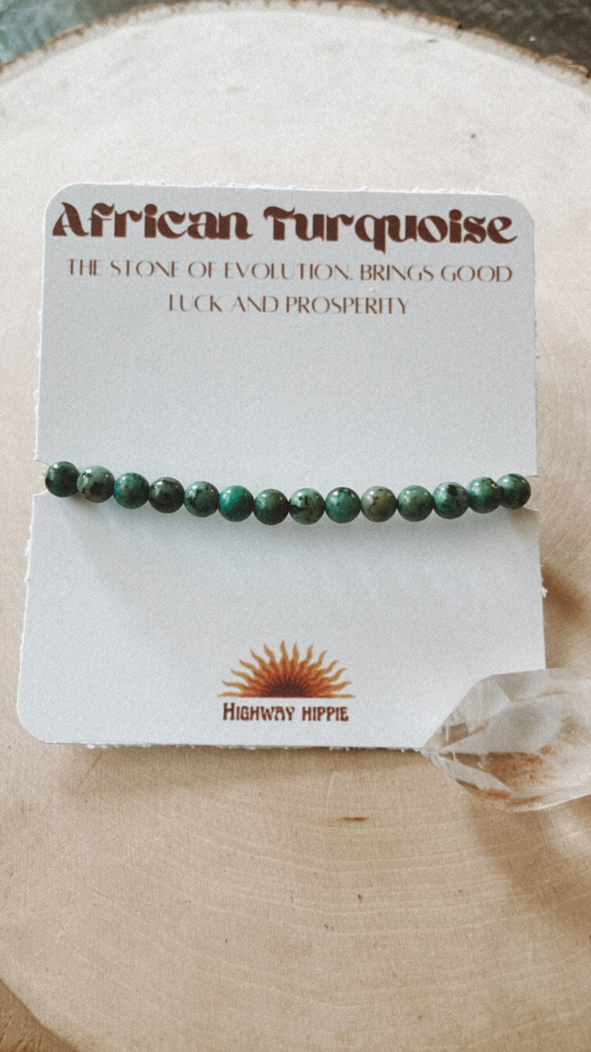 African Turquoise Bracelet