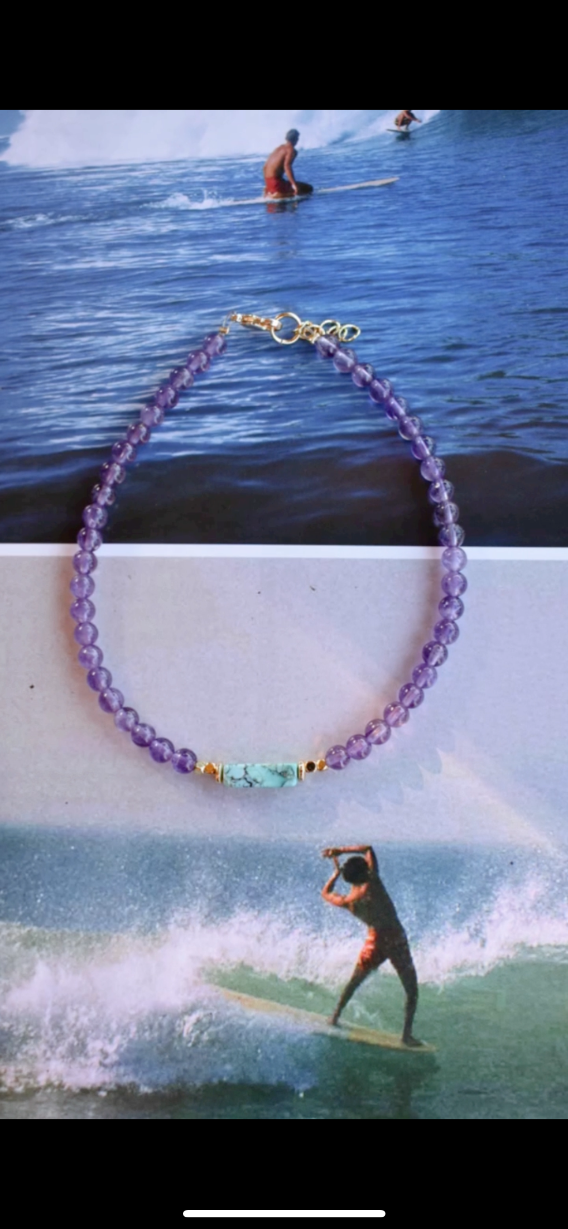 Lavender Haze Anklet