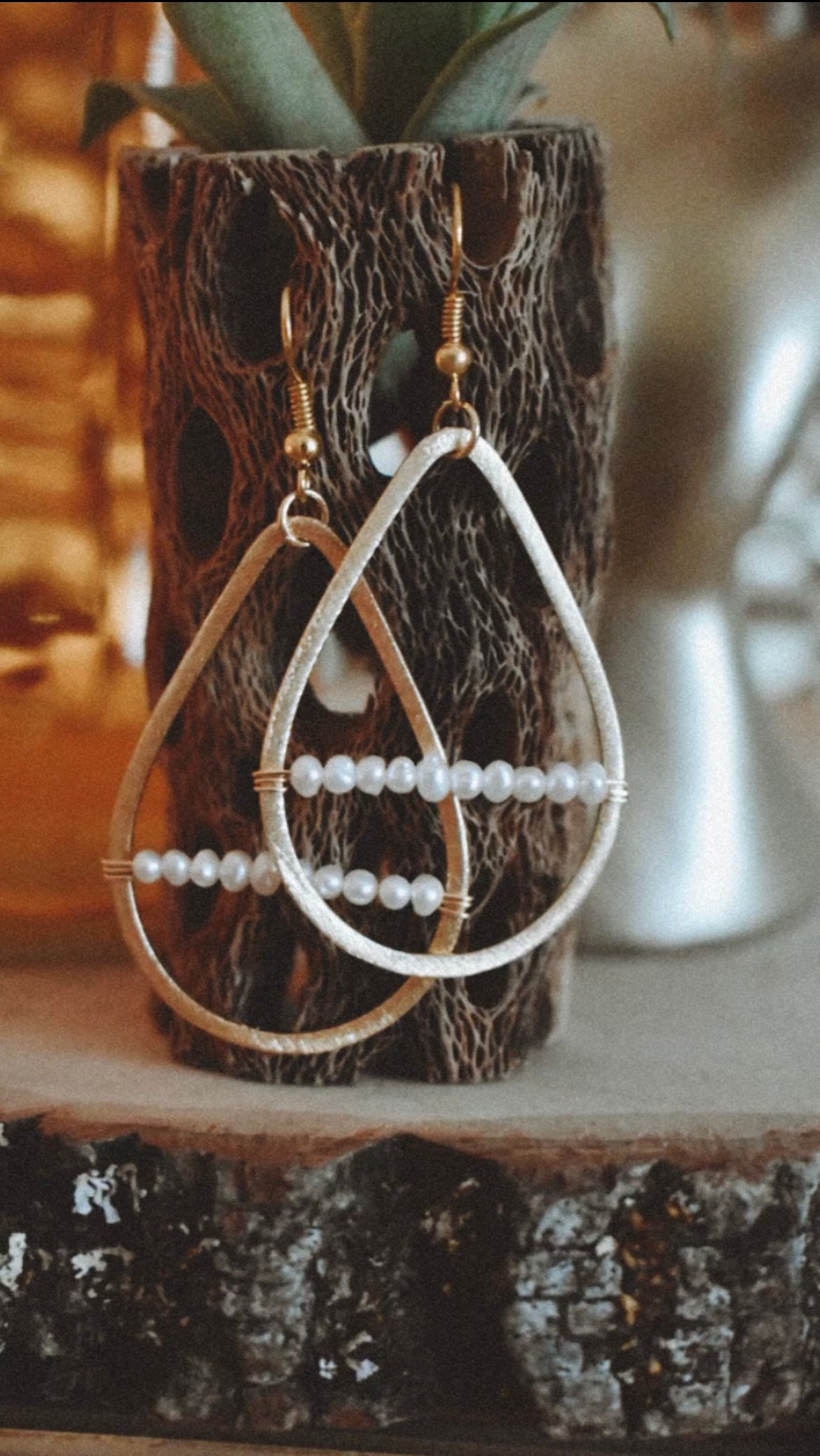 Mini Landslide Earrings