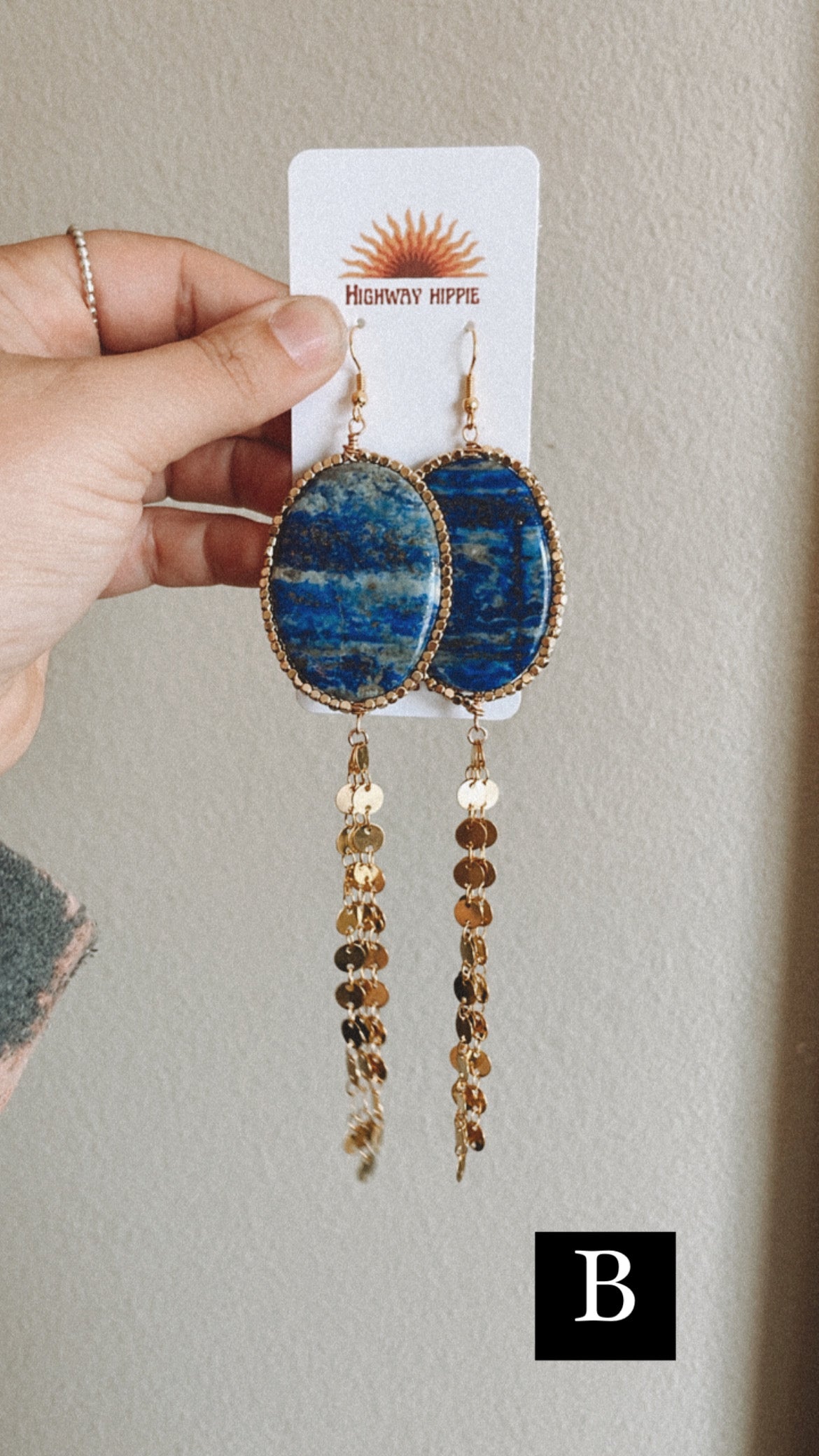 Something Blue Earrings