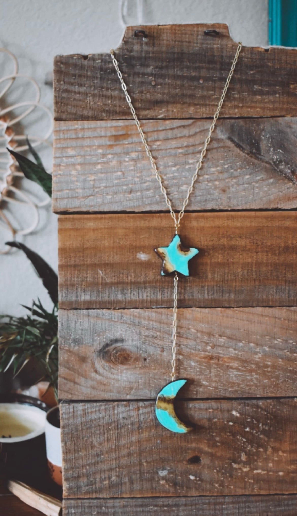 Star & Moon Lariat