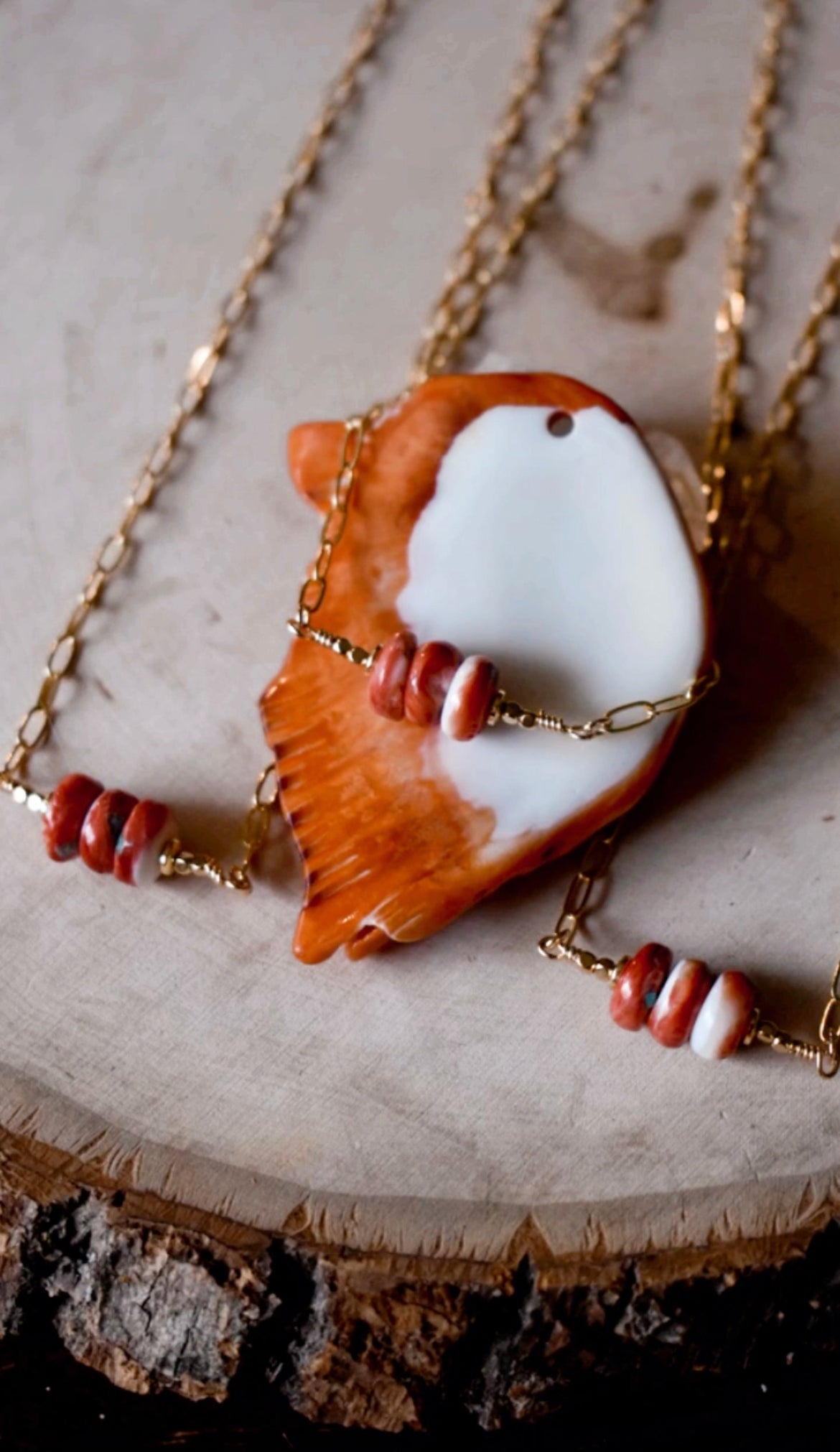Orange Haze Necklace