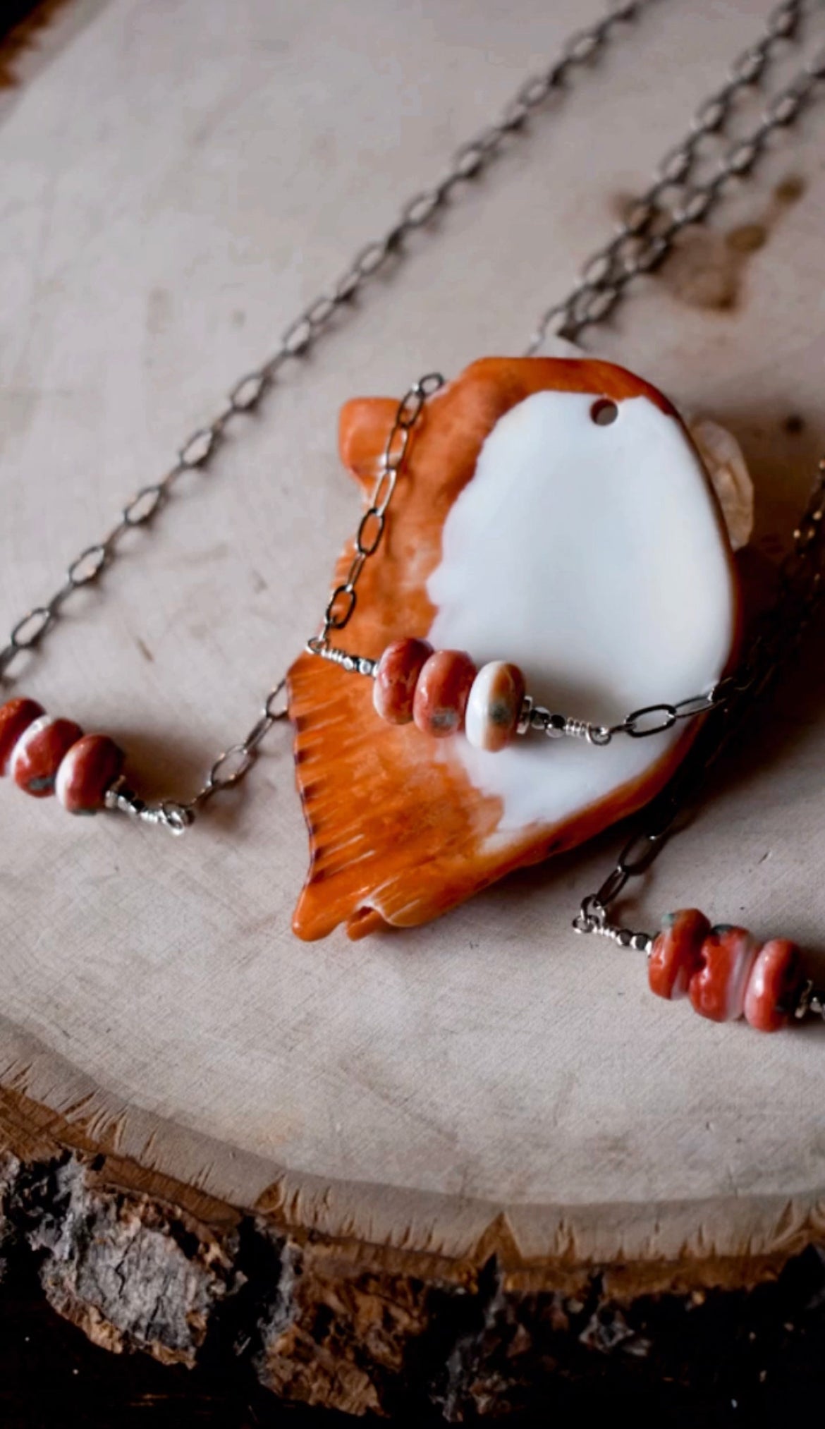 Orange Haze Necklace