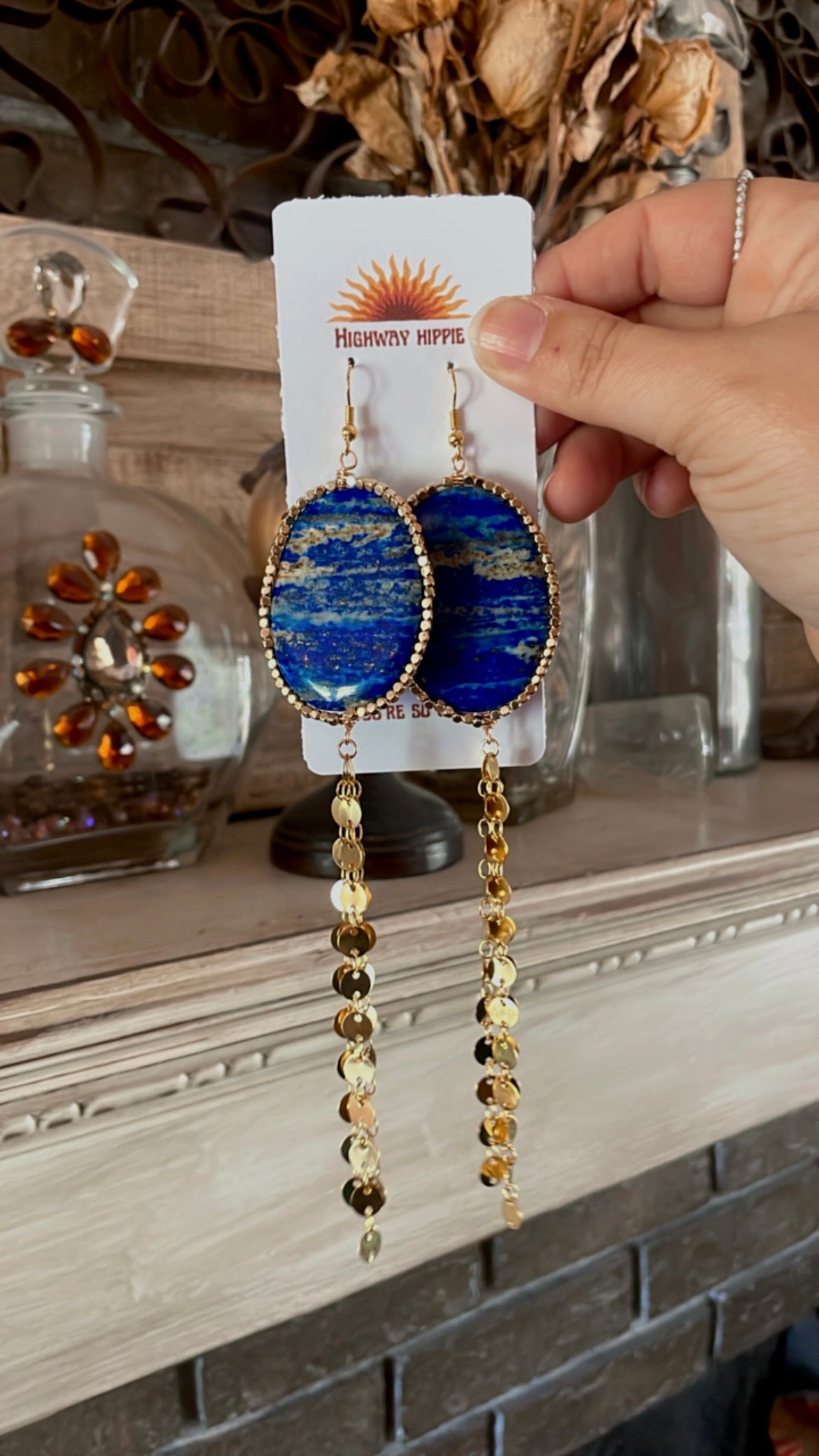 Something Blue Earrings