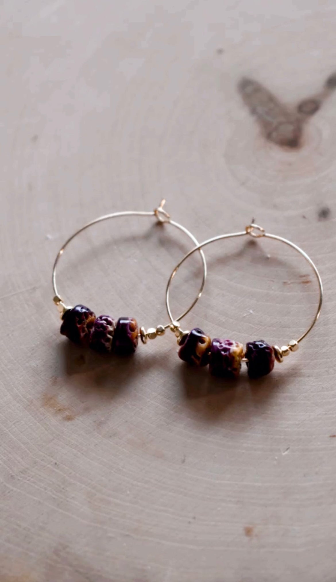 Purple Rain Earrings