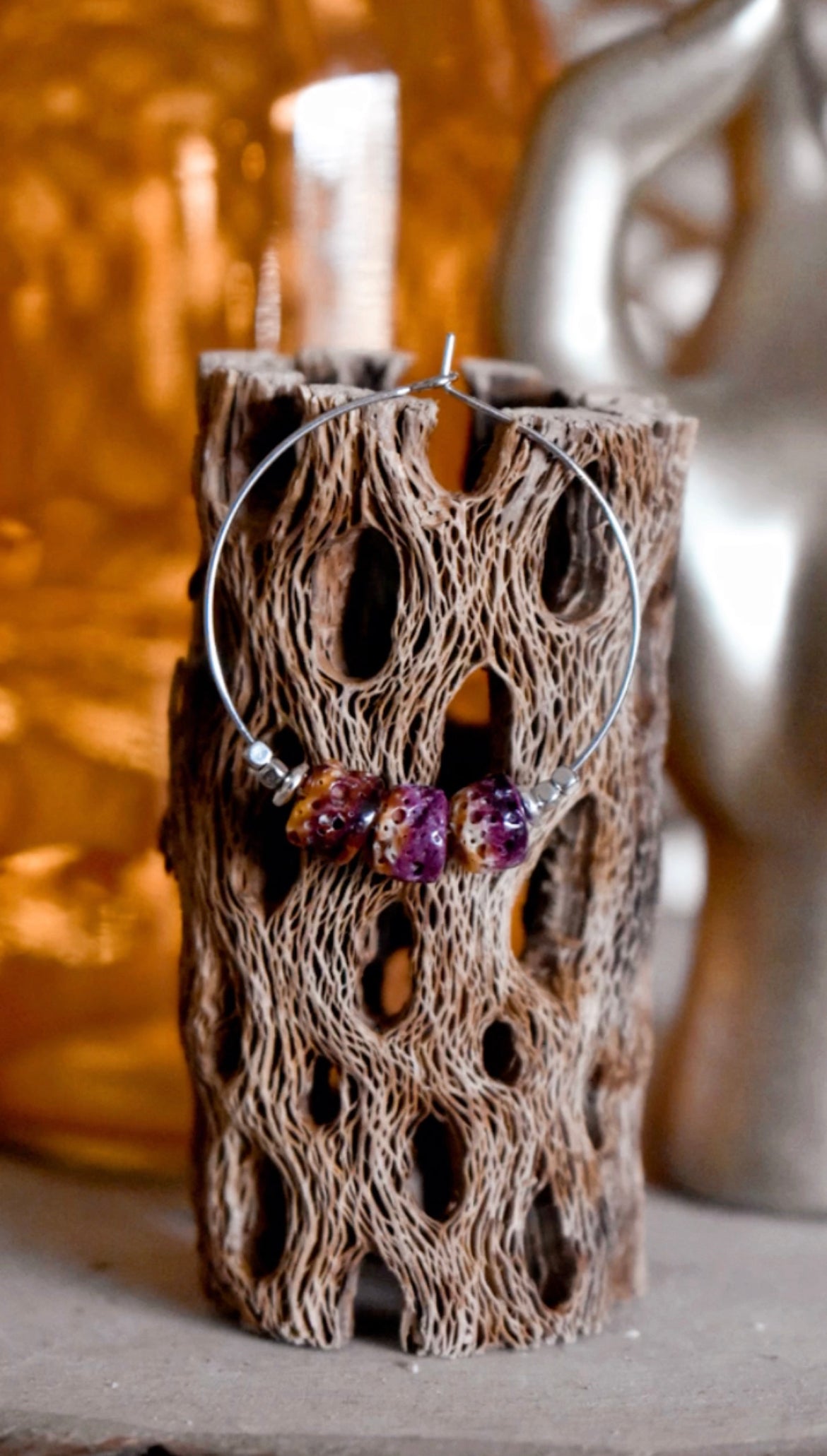 Purple Rain Earrings