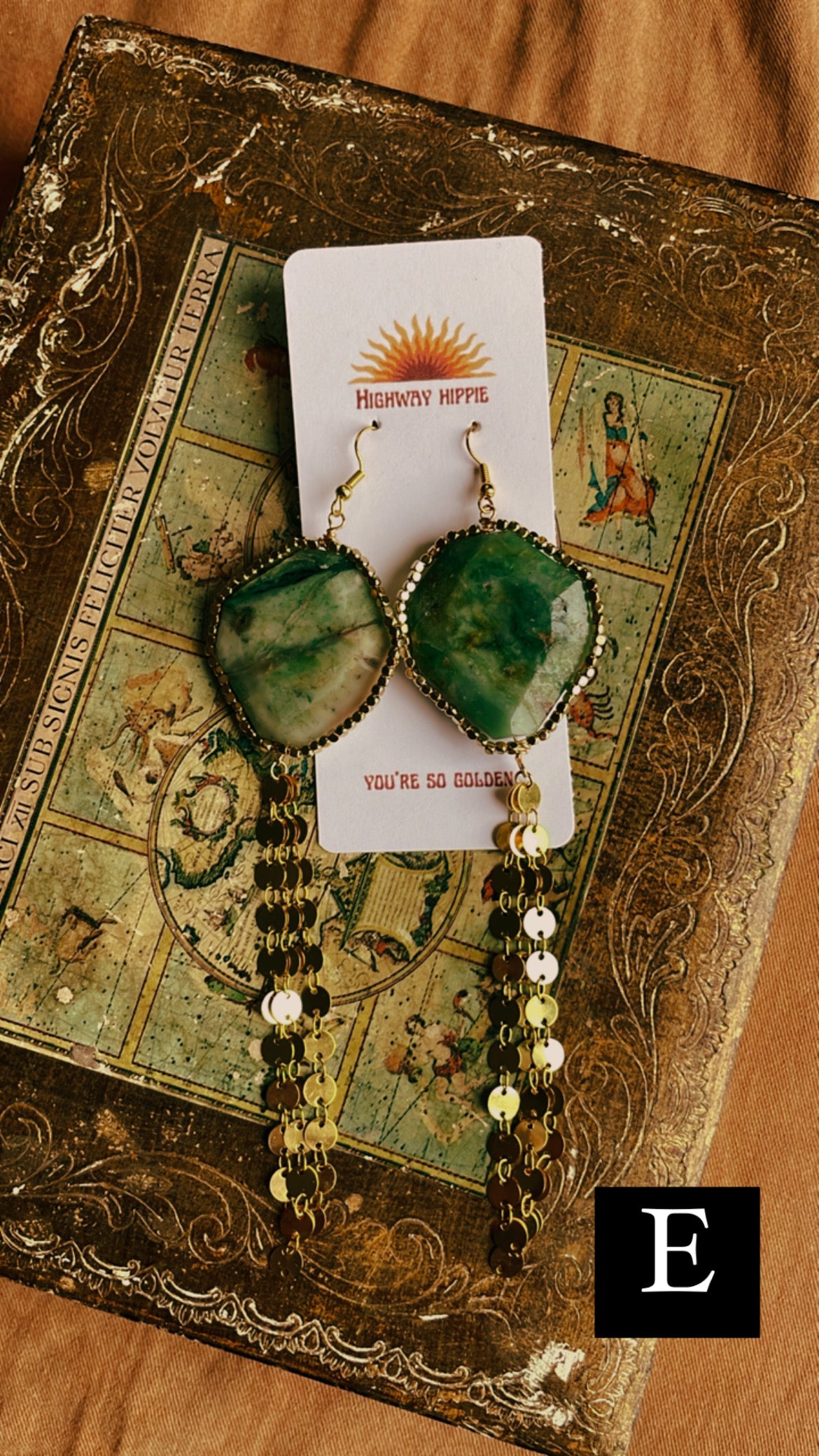 Emerald City Earrings