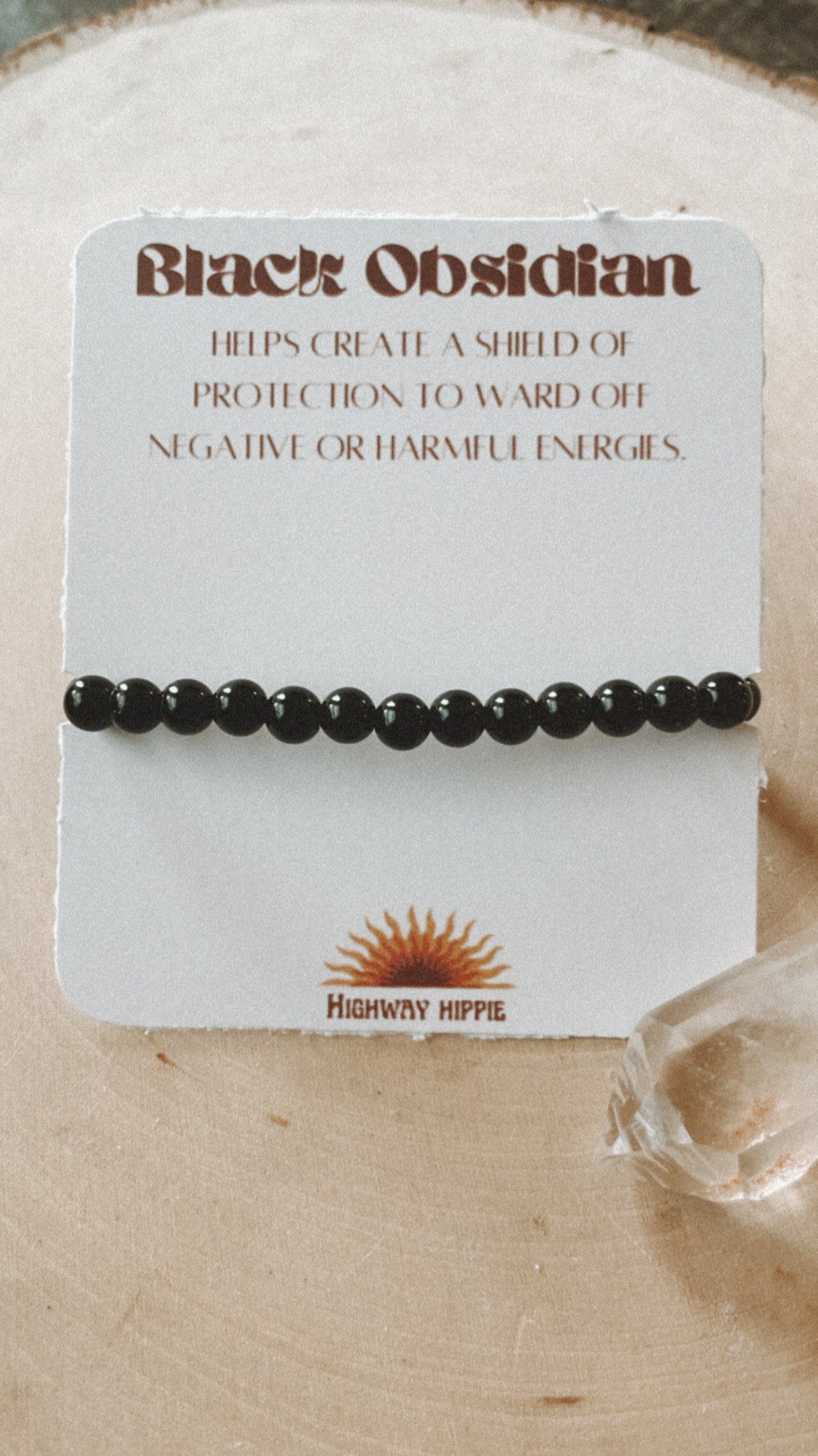 Black Obsidian Bracelet