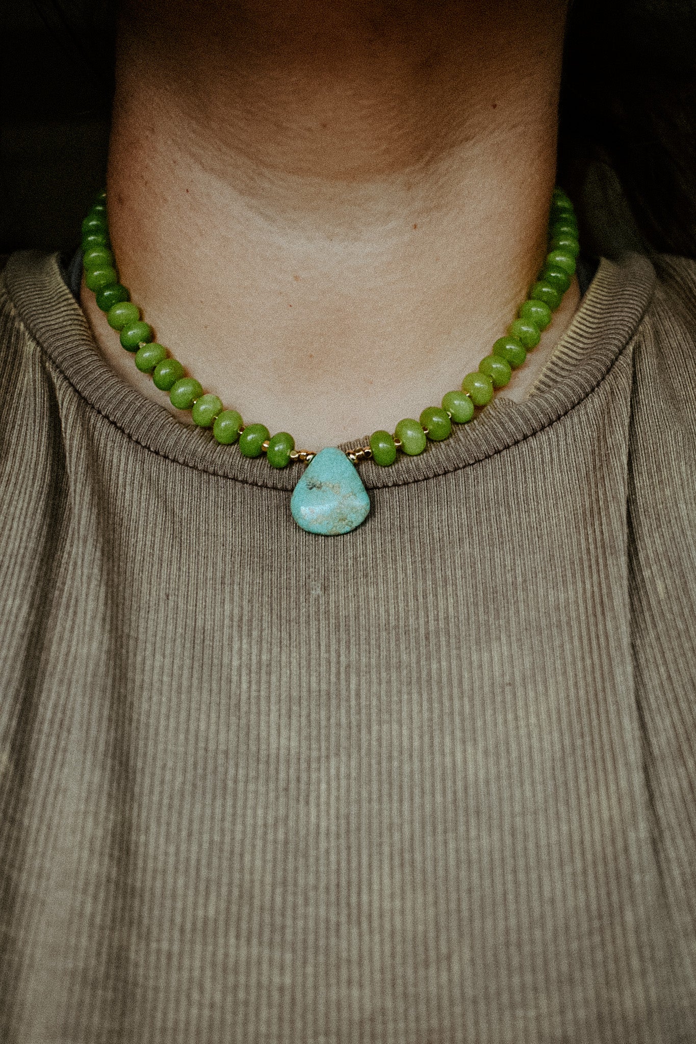 Lime Light Necklace