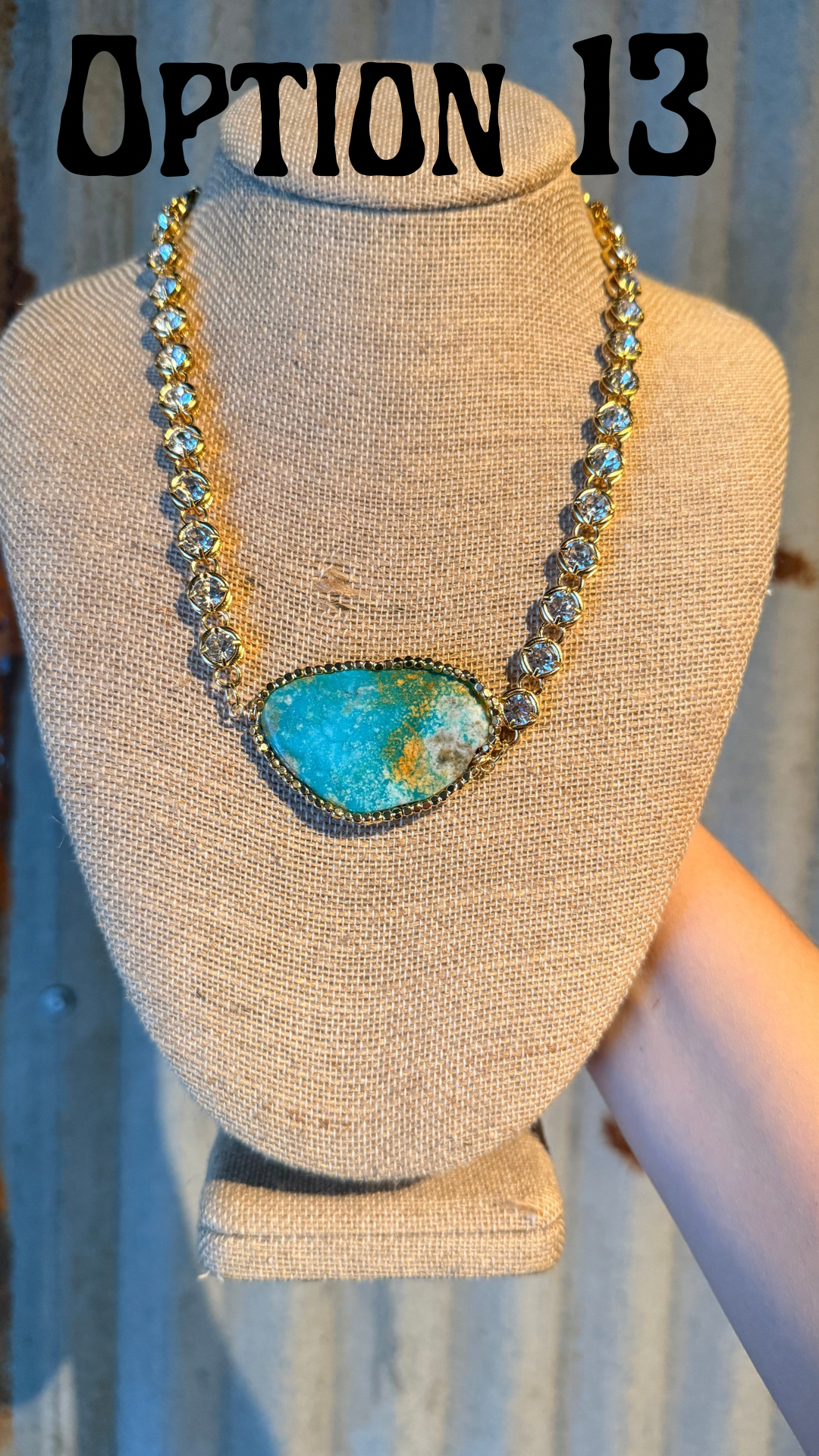Big Shot Necklace- Gold