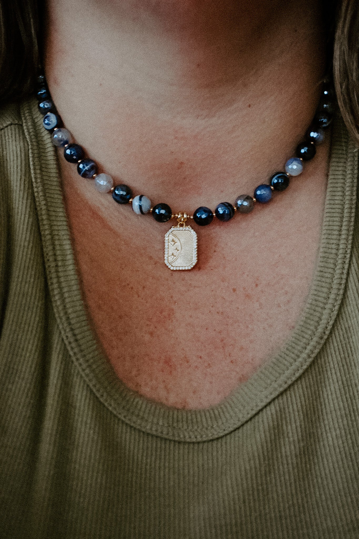 Moon Crest Necklace