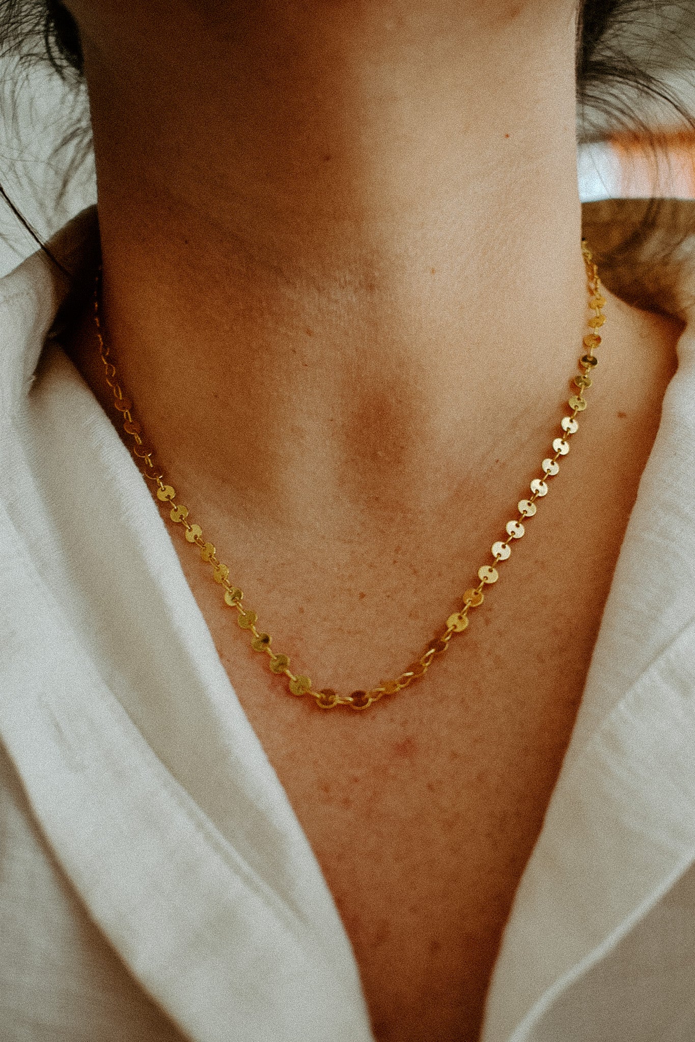 Sequin Chain Necklace