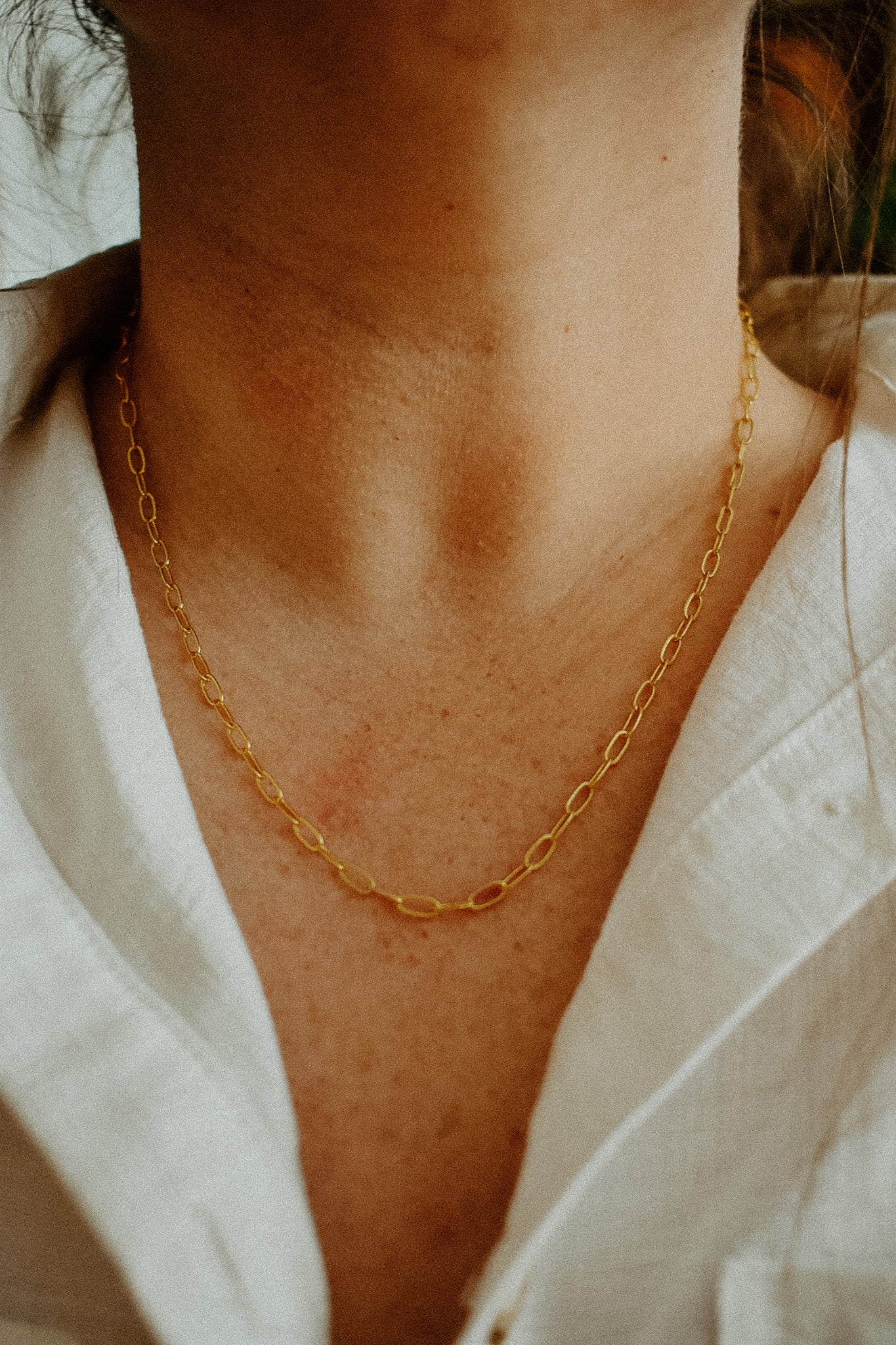Paperclip Chain Necklace
