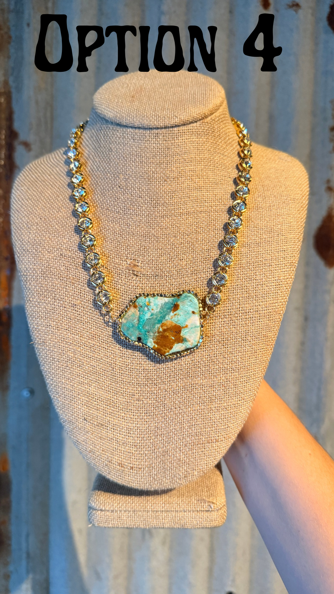 Big Shot Necklace- Gold