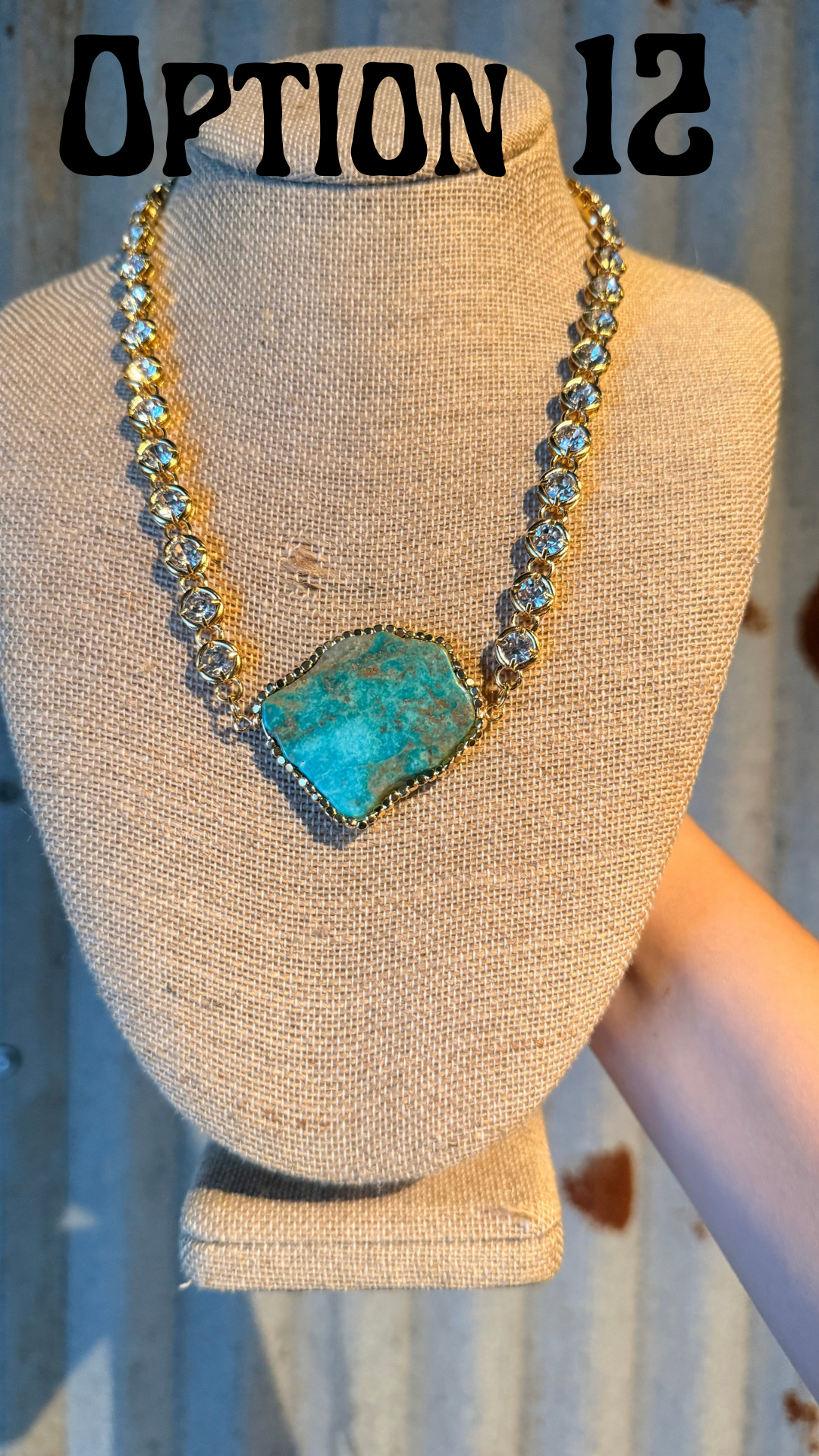 Big Shot Necklace- Gold