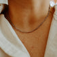 Textured Paper Clip Chain