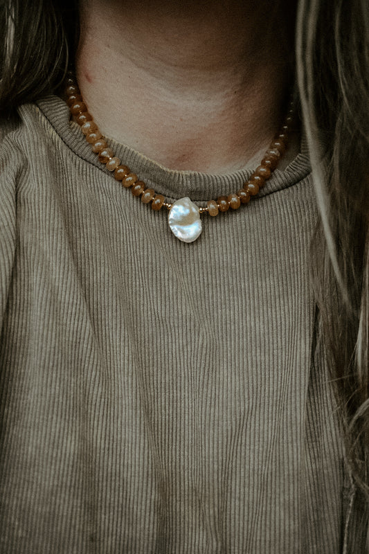Desert Pearl Necklace