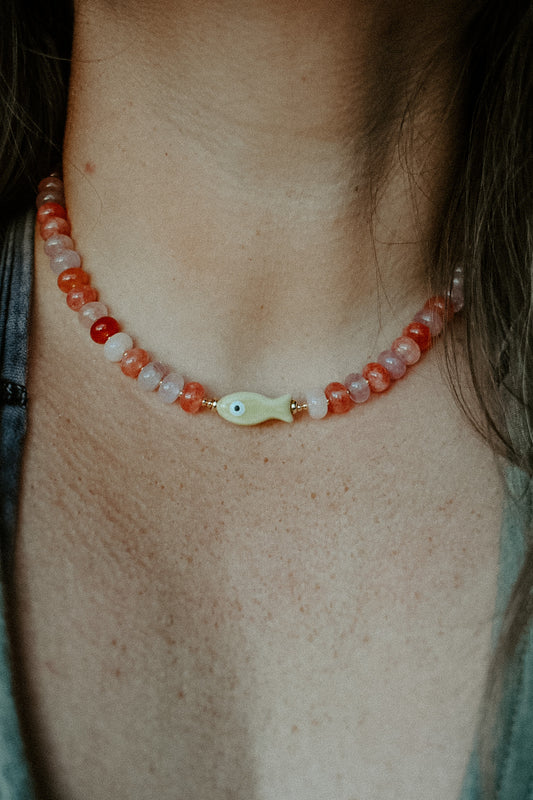 Keep Swimming Necklace