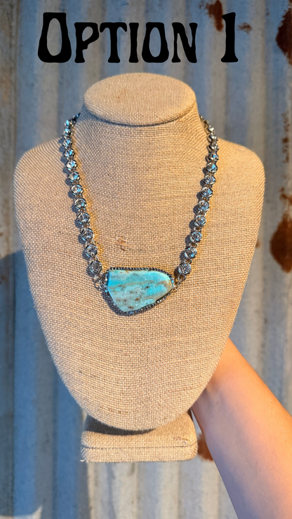 Big Shot Necklace- Silver