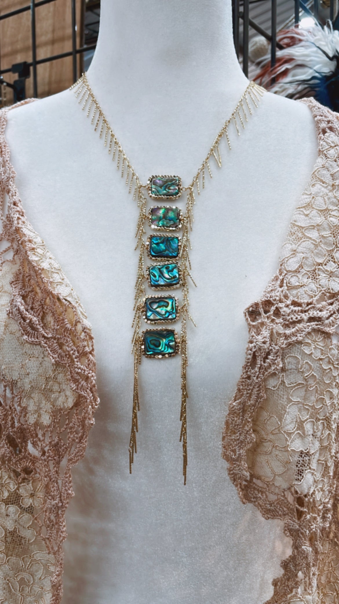 Abalone Skies Necklace