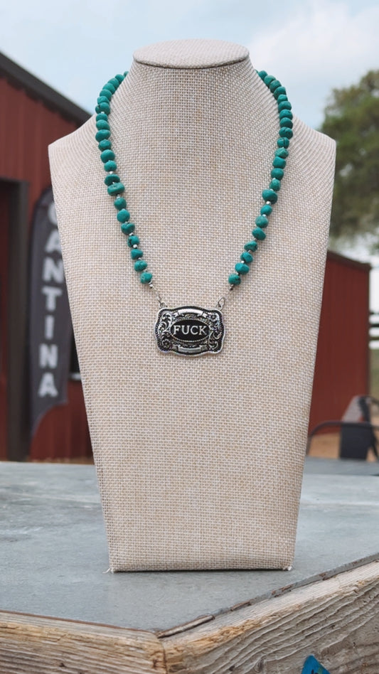 The “Fuck” Necklace